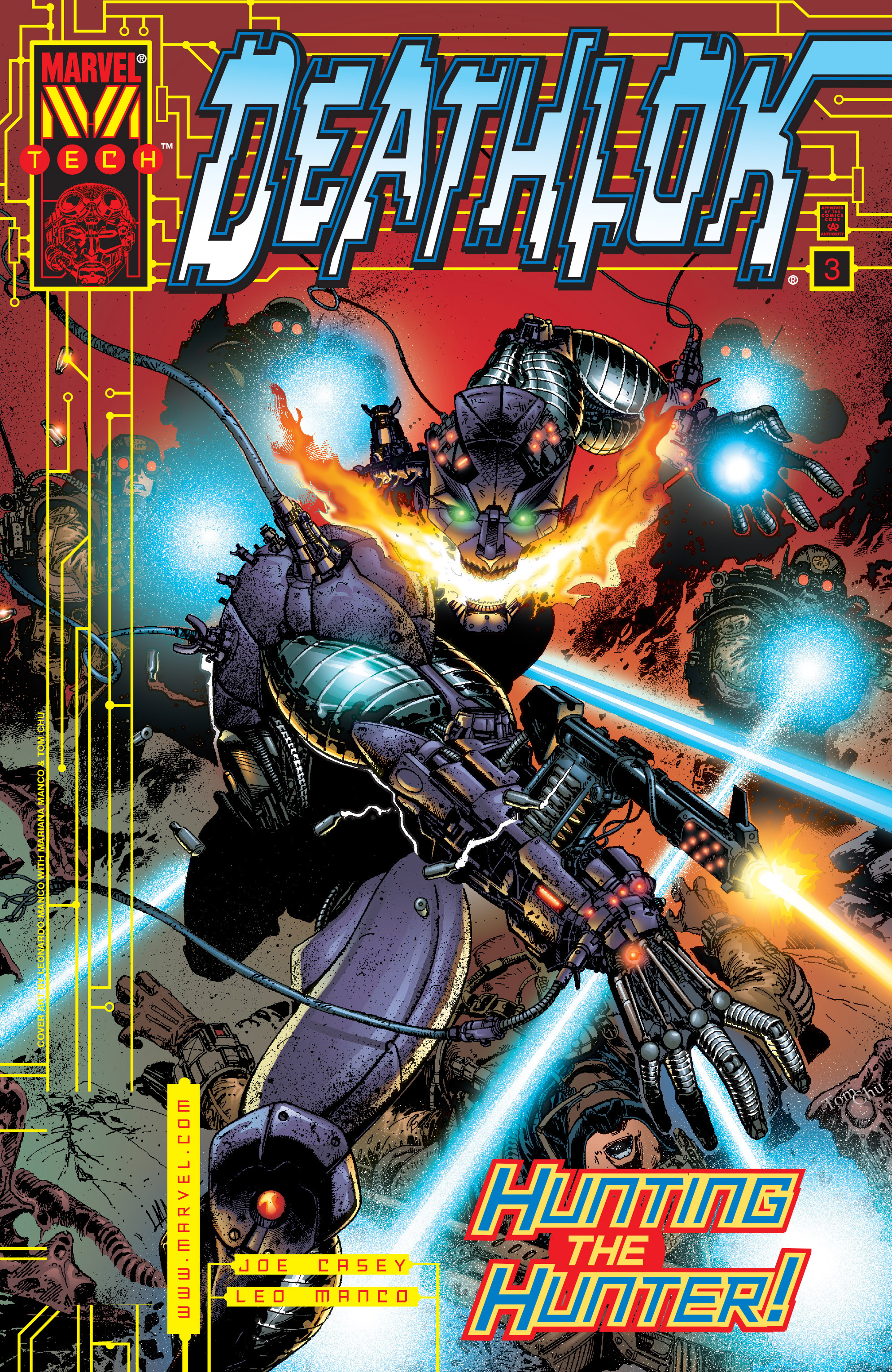 Read online Deathlok (1999) comic -  Issue #3 - 1
