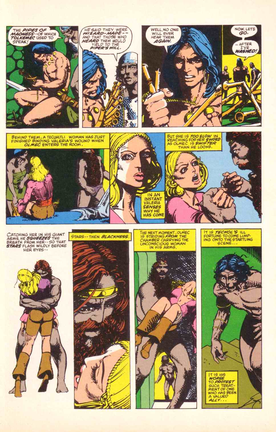 Read online Robert E. Howard's Conan the Barbarian comic -  Issue # Full - 43
