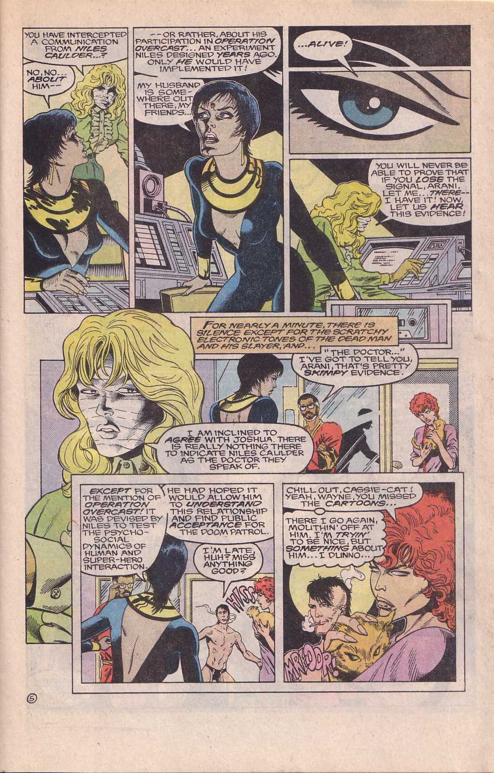Read online Doom Patrol (1987) comic -  Issue #5 - 6