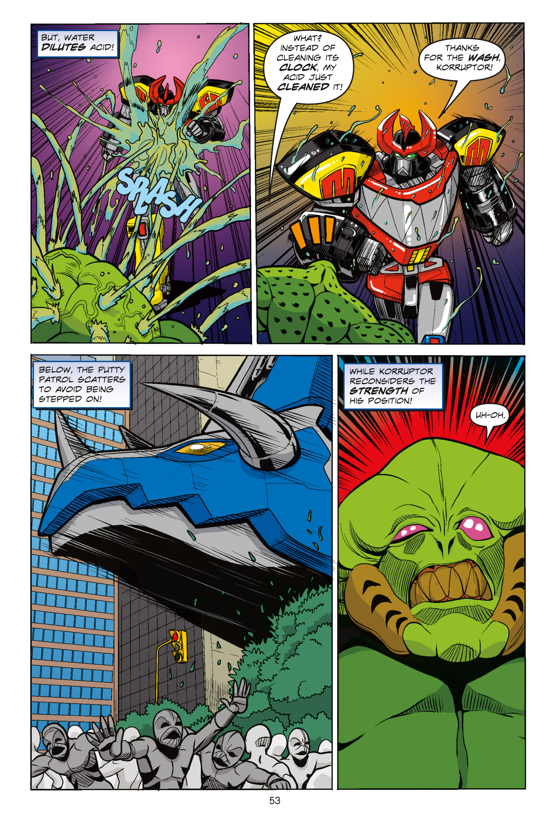 Read online Mighty Morphin Power Rangers: Going Green comic -  Issue # Full - 53
