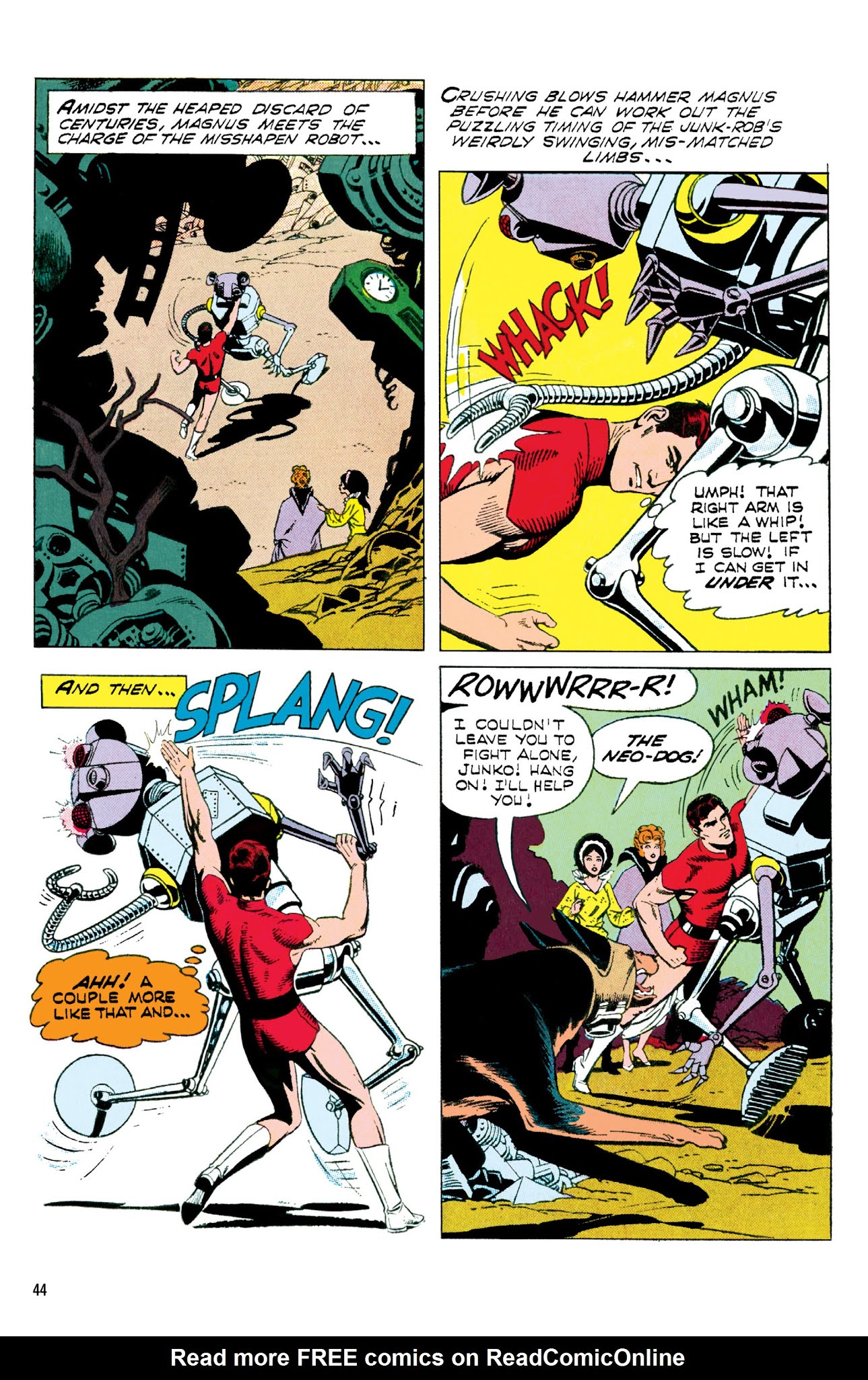 Read online Magnus, Robot Fighter Archives comic -  Issue # TPB 3 (Part 1) - 45