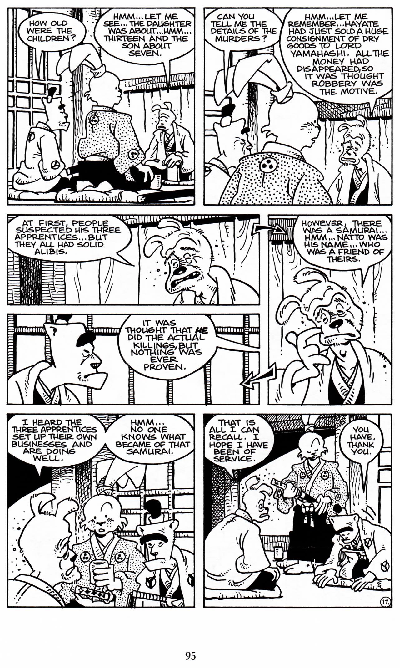 Read online Usagi Yojimbo (1996) comic -  Issue #26 - 17