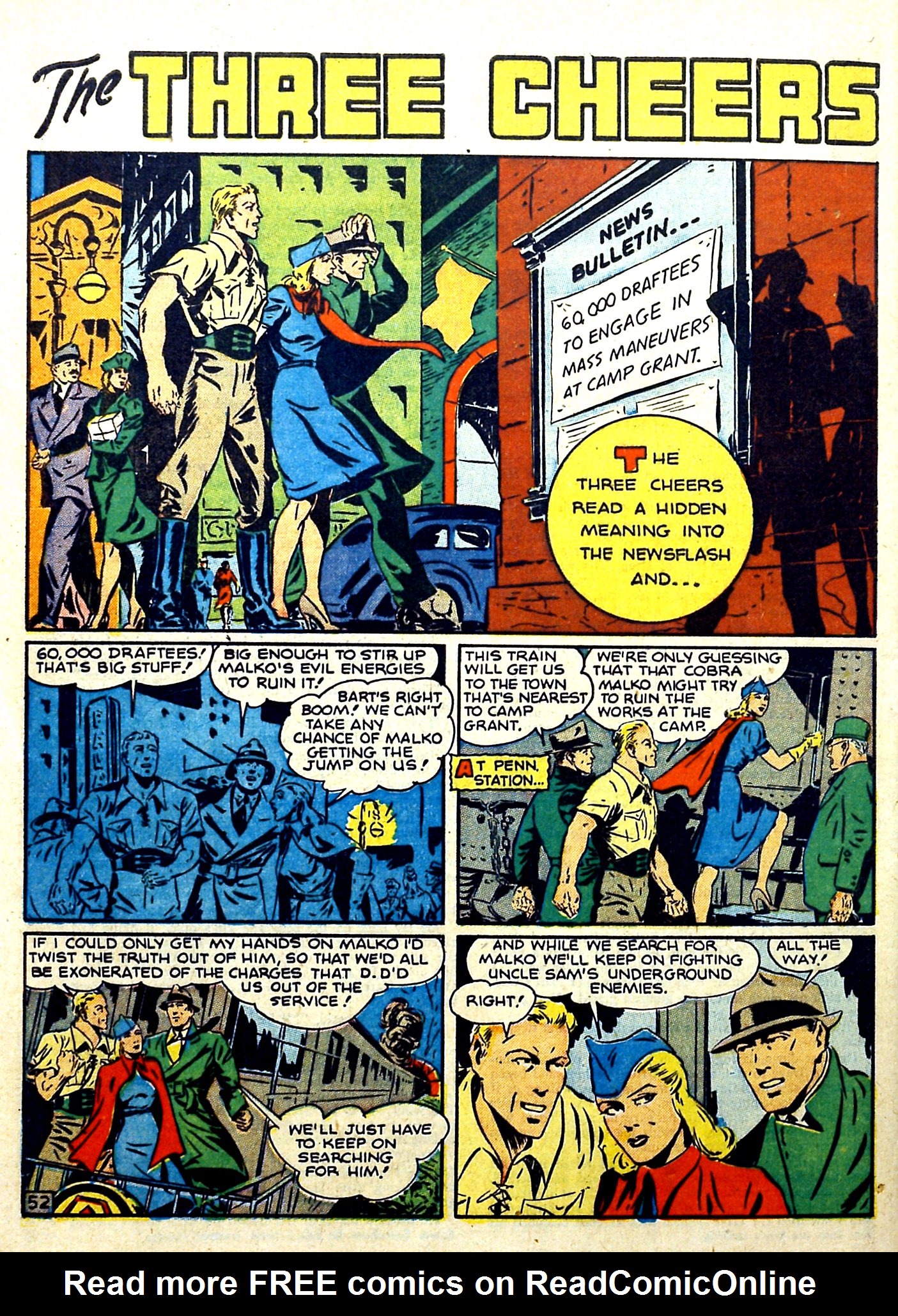 Read online Our Flag Comics comic -  Issue #4 - 54