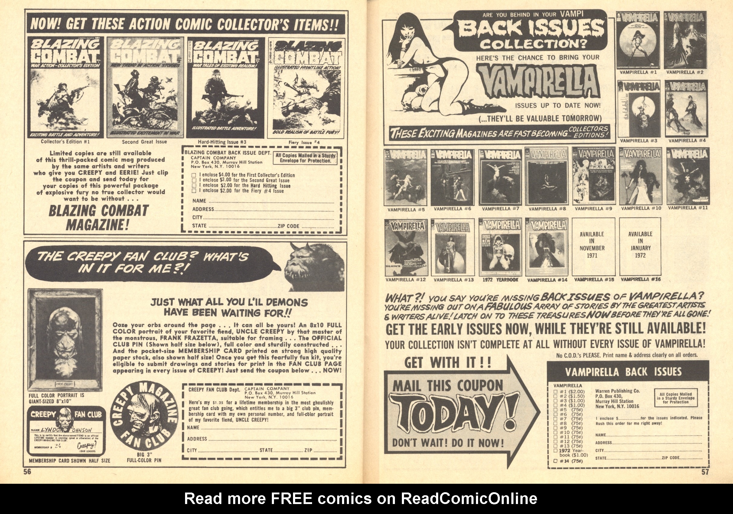 Read online Creepy (1964) comic -  Issue #43 - 52