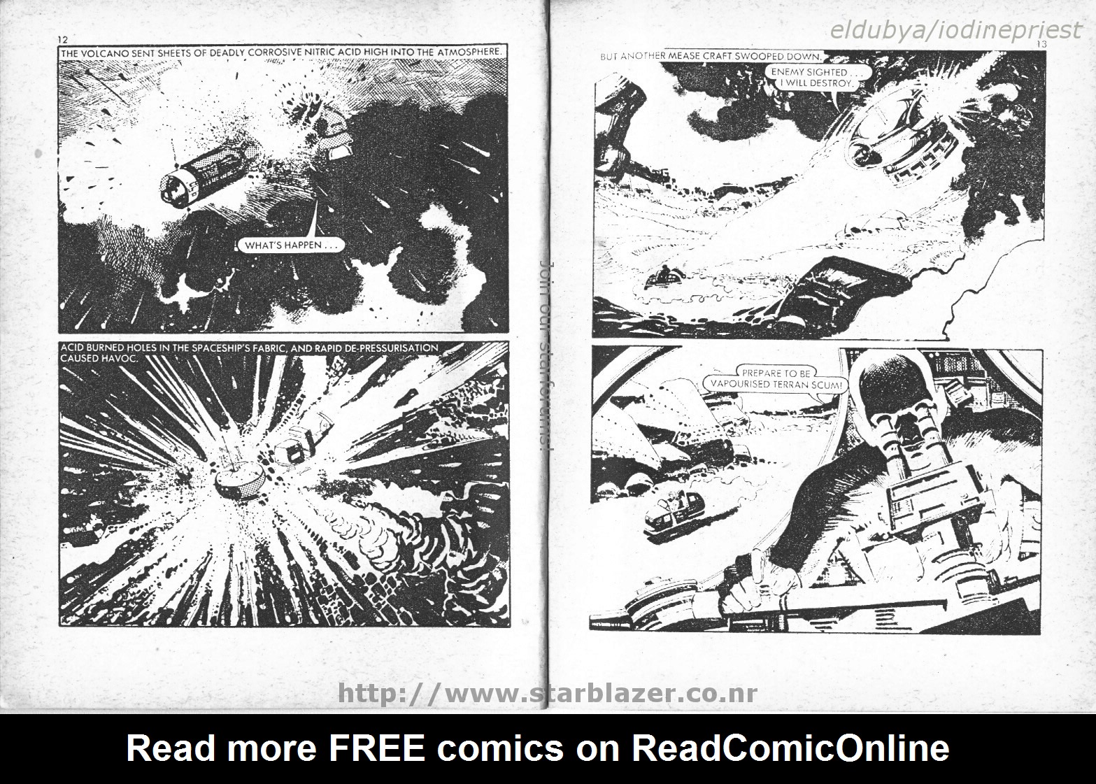 Read online Starblazer comic -  Issue #50 - 8