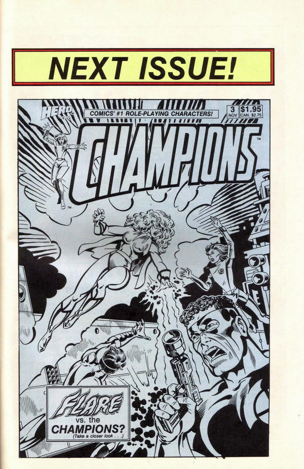 Read online Champions (1987) comic -  Issue #2 - 31