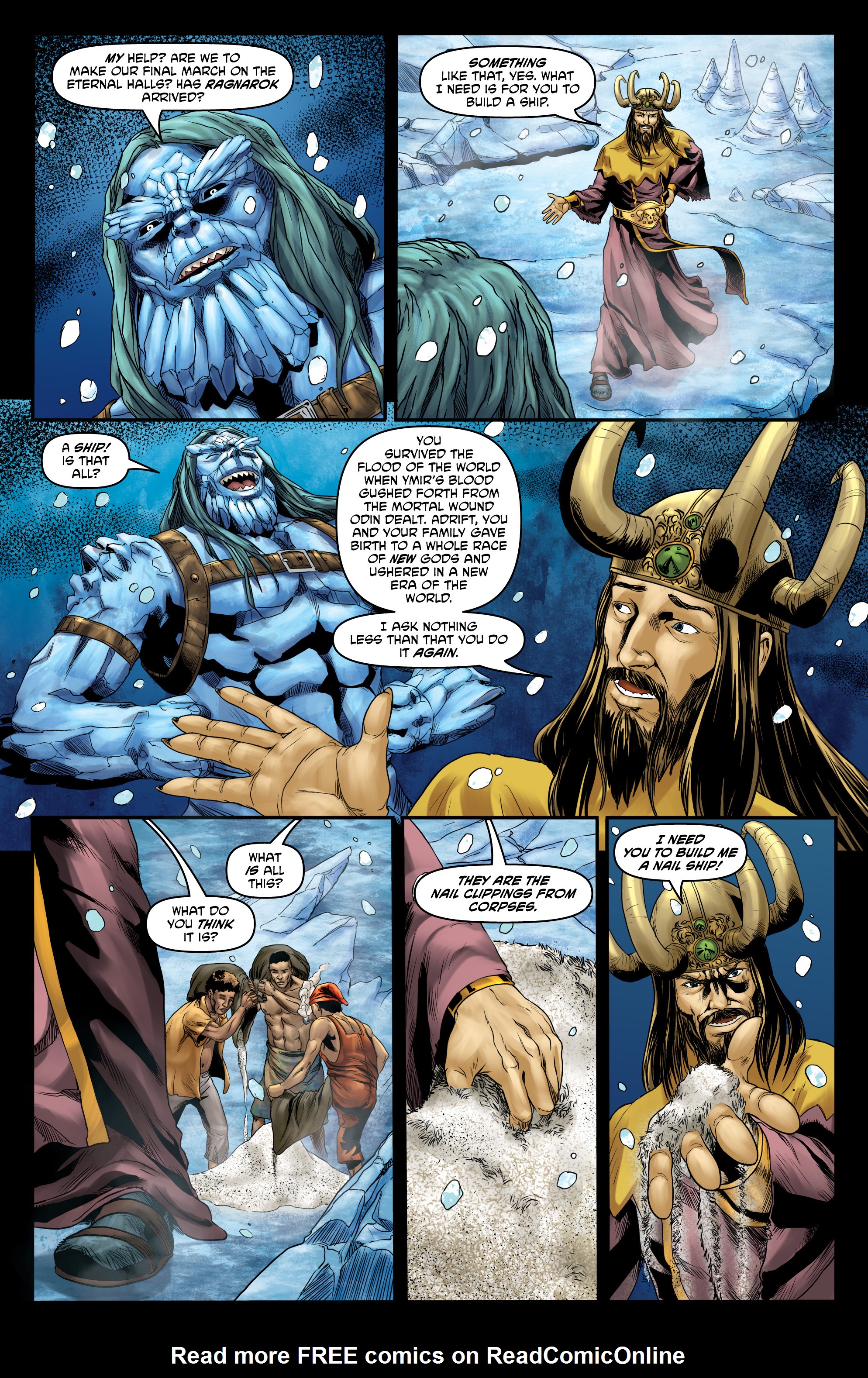 Read online God Is Dead comic -  Issue #43 - 17