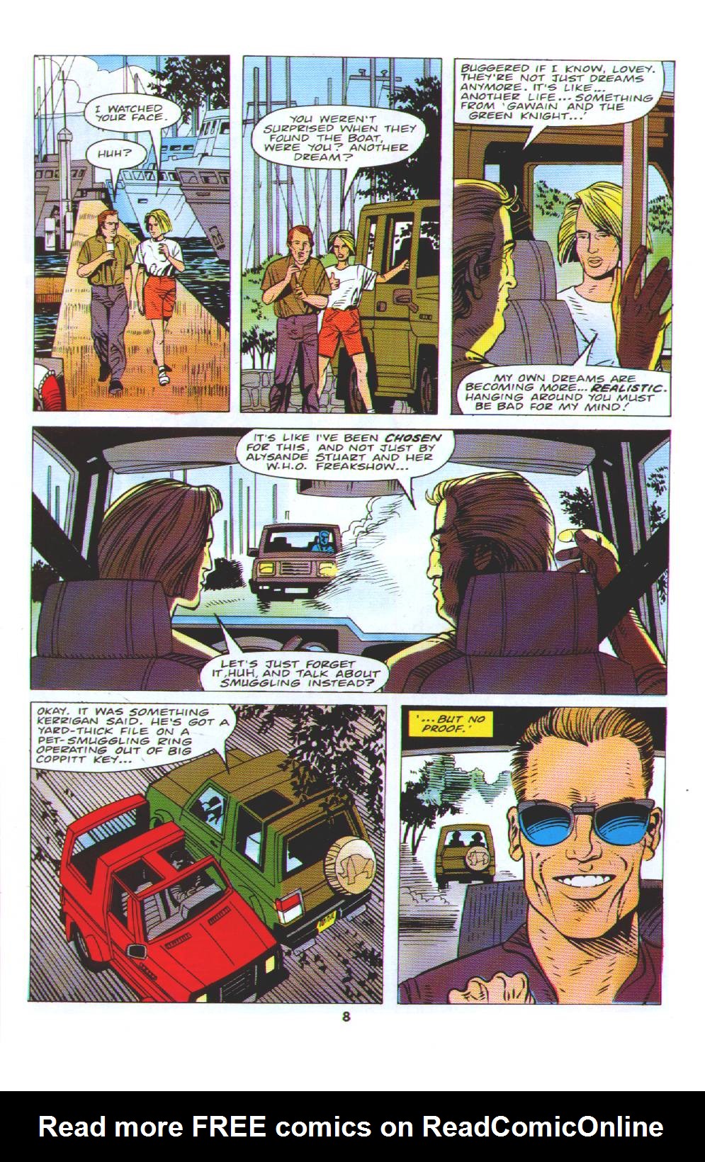 Read online The Knights of Pendragon comic -  Issue #3 - 8