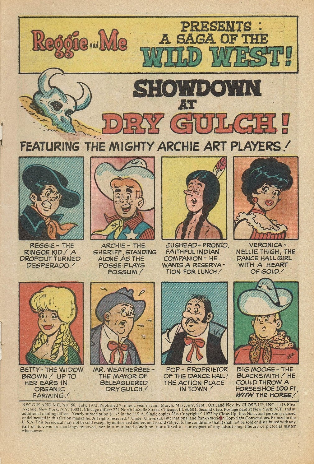 Read online Reggie and Me (1966) comic -  Issue #56 - 3