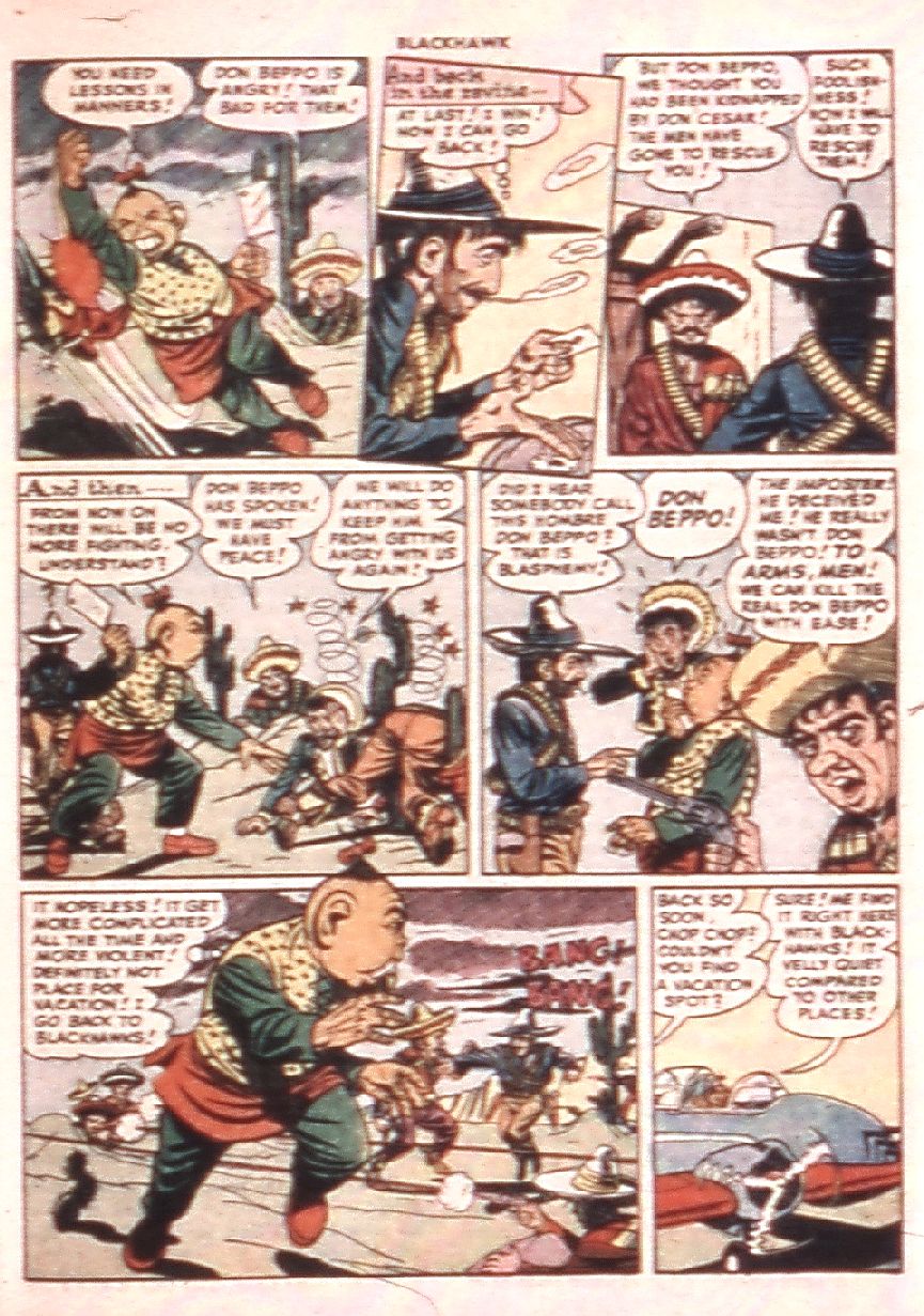 Read online Blackhawk (1957) comic -  Issue #16 - 33