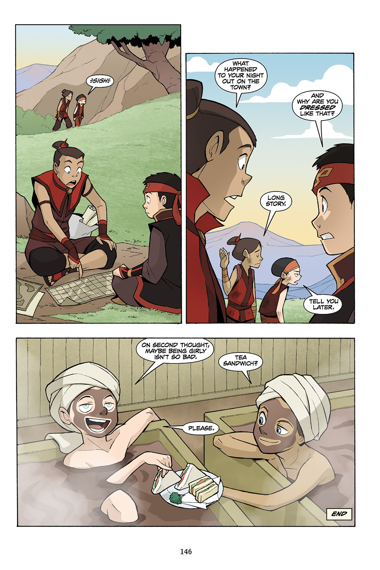 Read online Nickelodeon Avatar: The Last Airbender - The Lost Adventures comic -  Issue # Full - 147