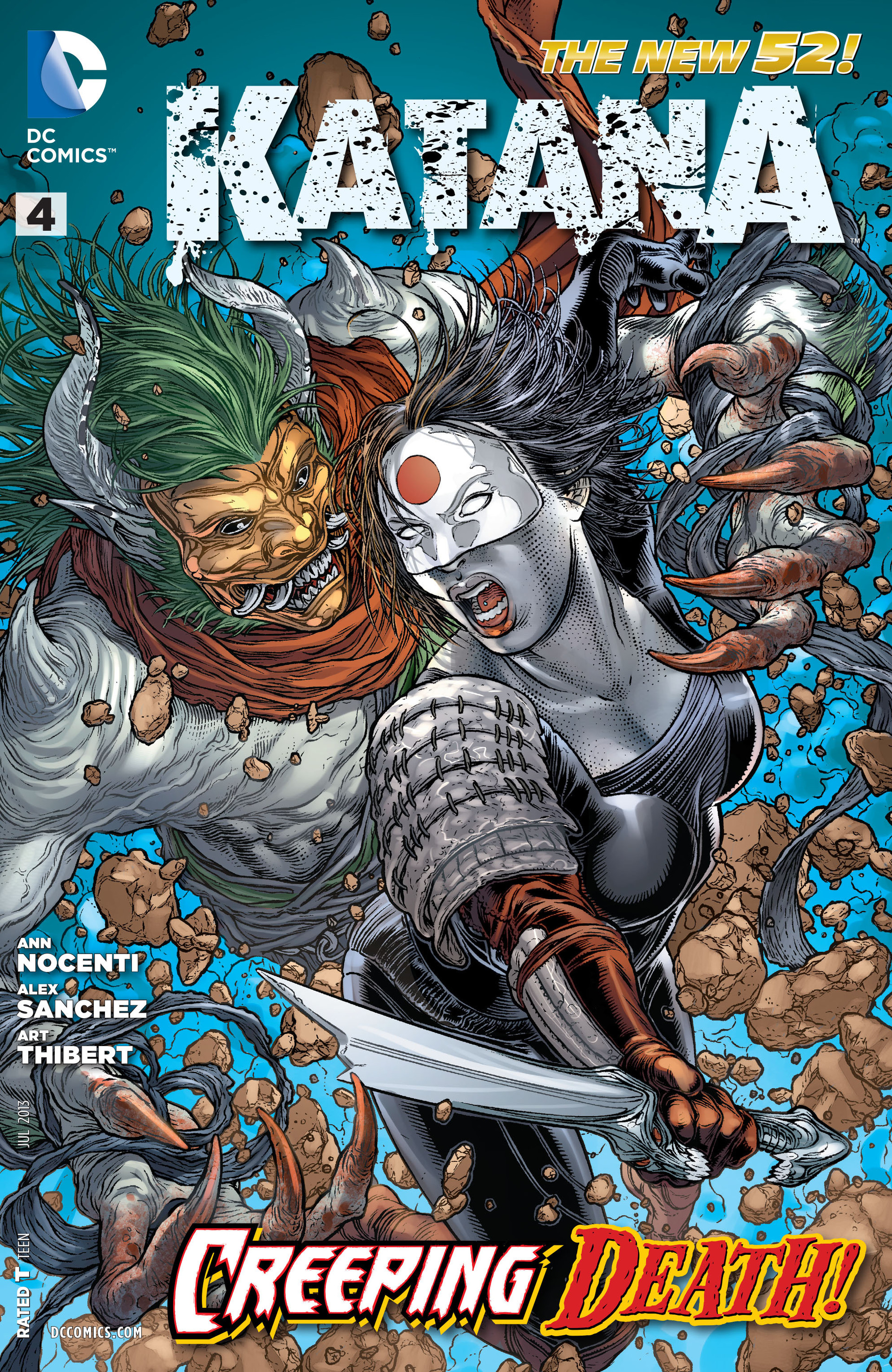 Read online Katana comic -  Issue #4 - 1