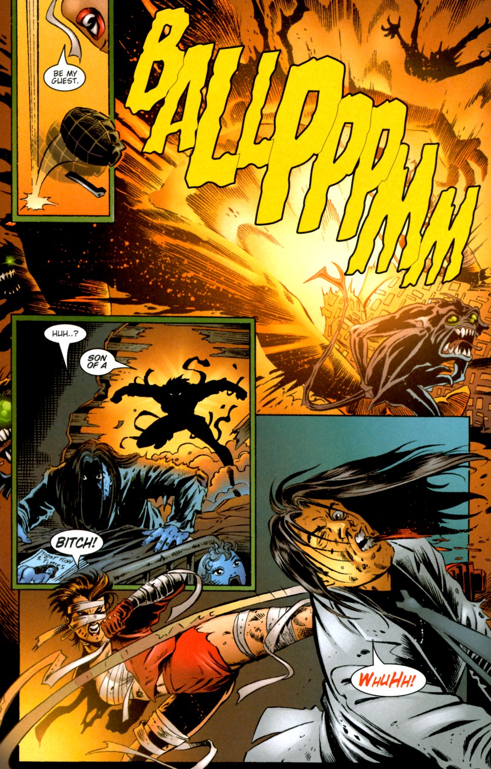 Read online Painkiller Jane vs. The Darkness comic -  Issue # Full - 14