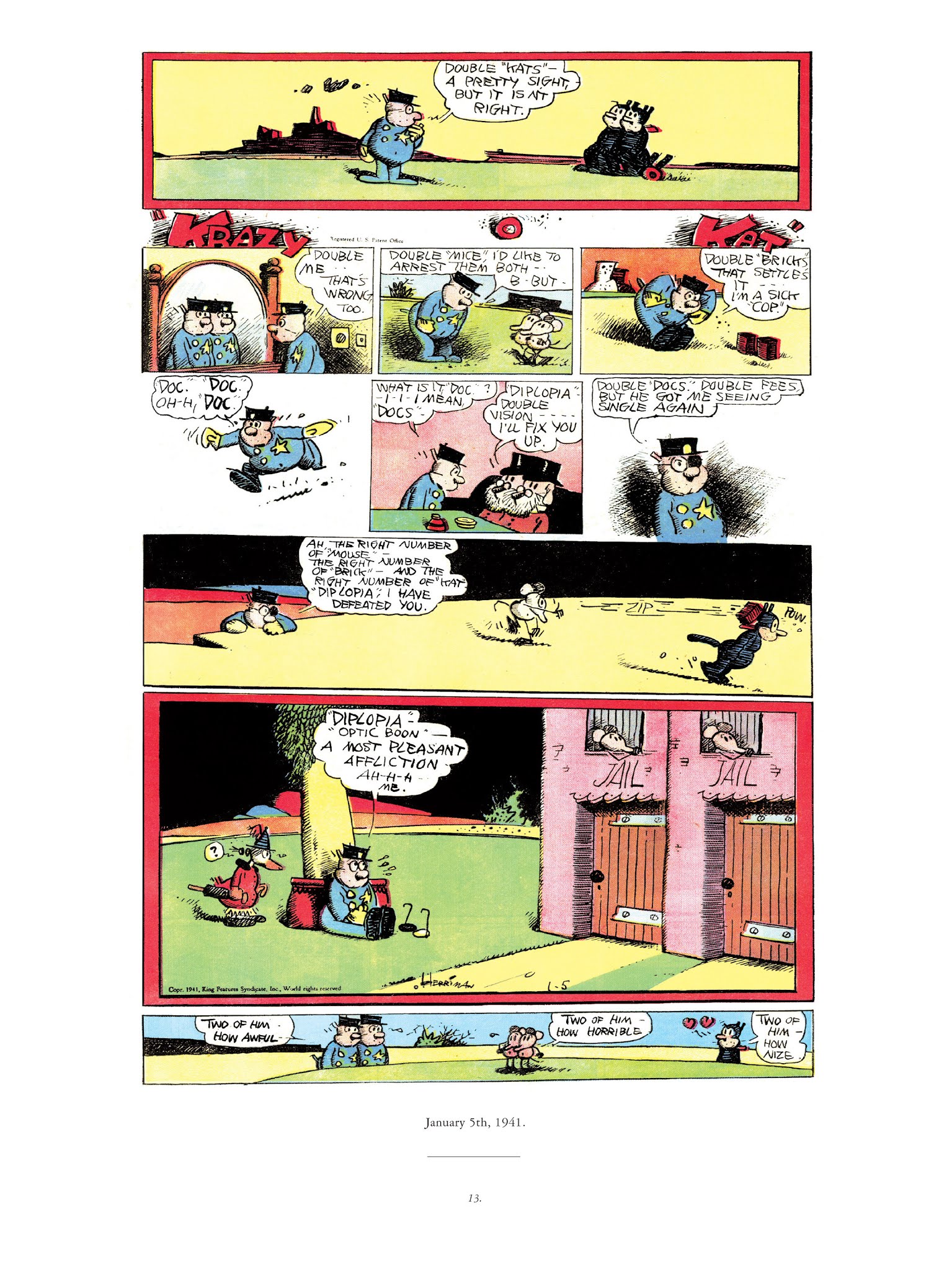 Read online Krazy & Ignatz comic -  Issue # TPB 12 - 12