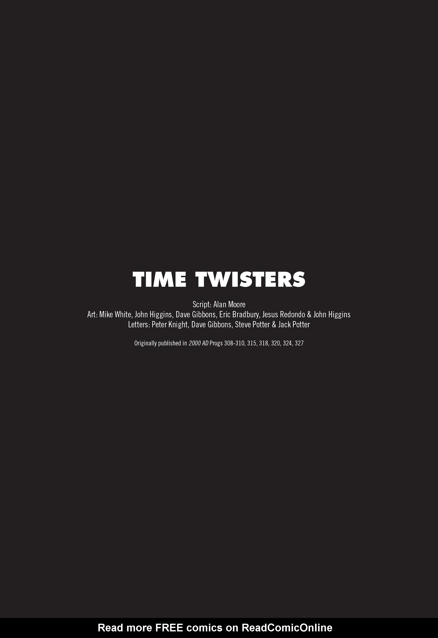 Read online The Complete Alan Moore Future Shocks comic -  Issue # TPB - 68