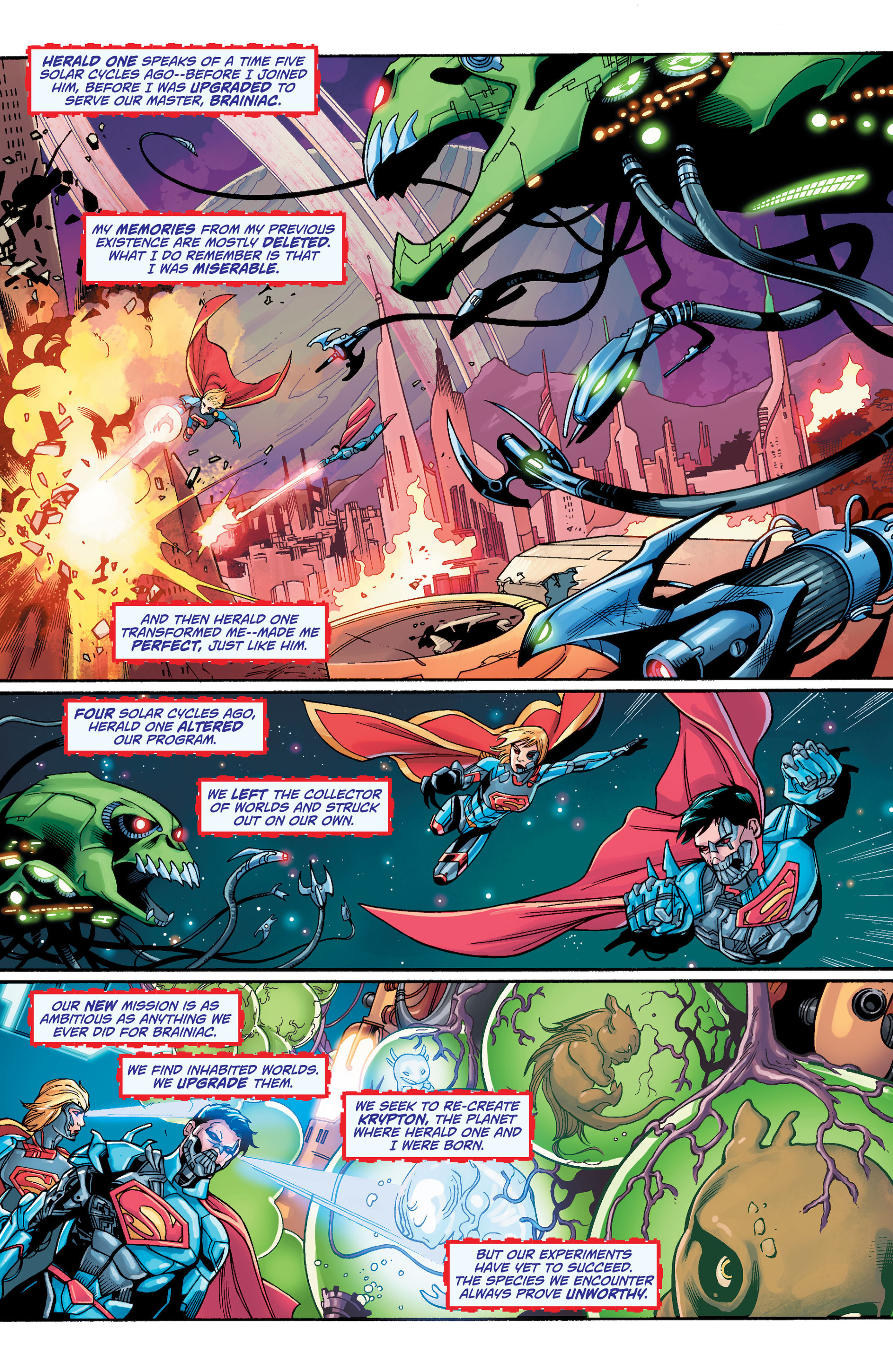 Read online Supergirl: Futures End comic -  Issue # TPB - 3