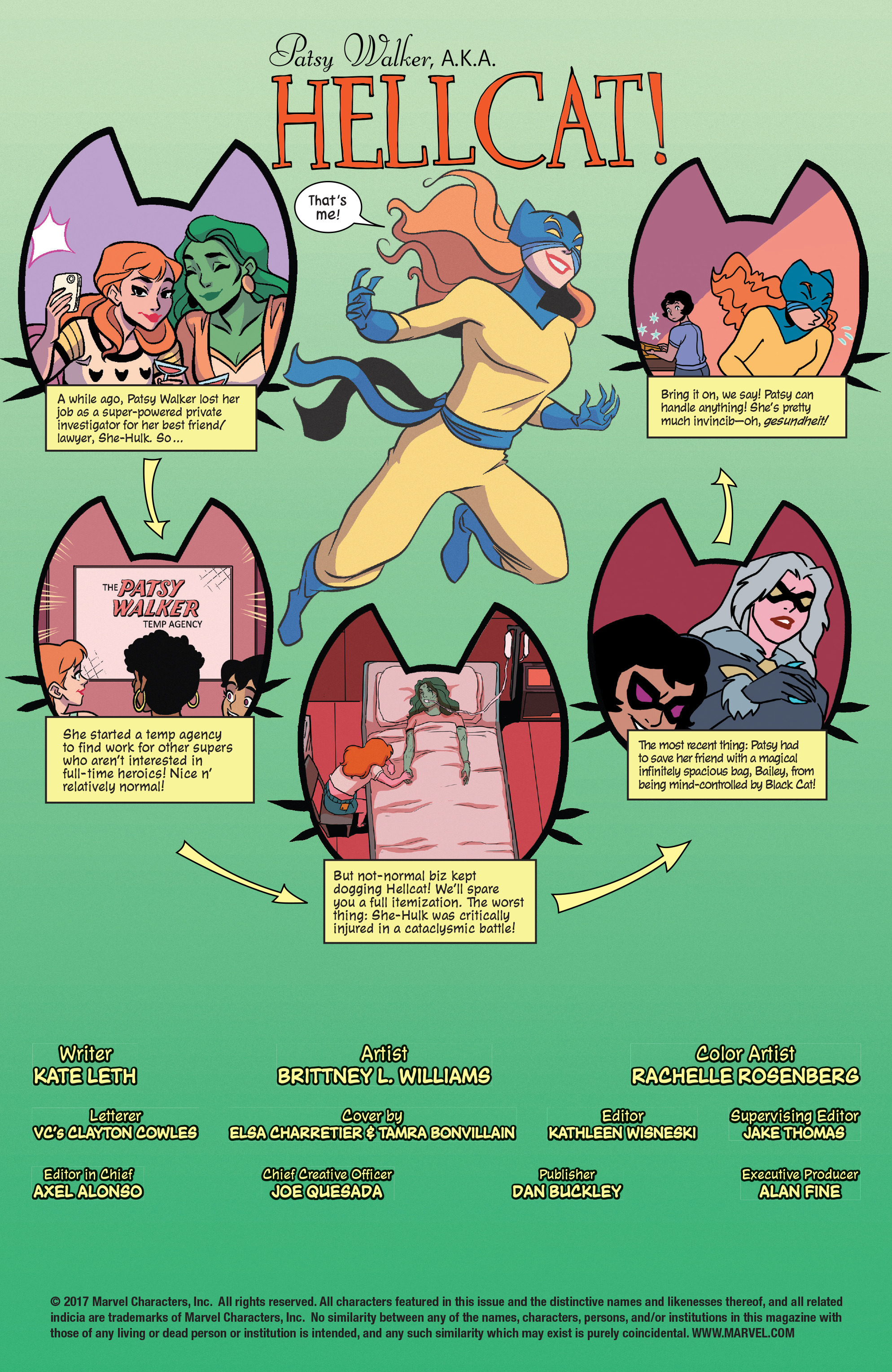 Read online Patsy Walker, A.K.A. Hellcat! comic -  Issue #15 - 2