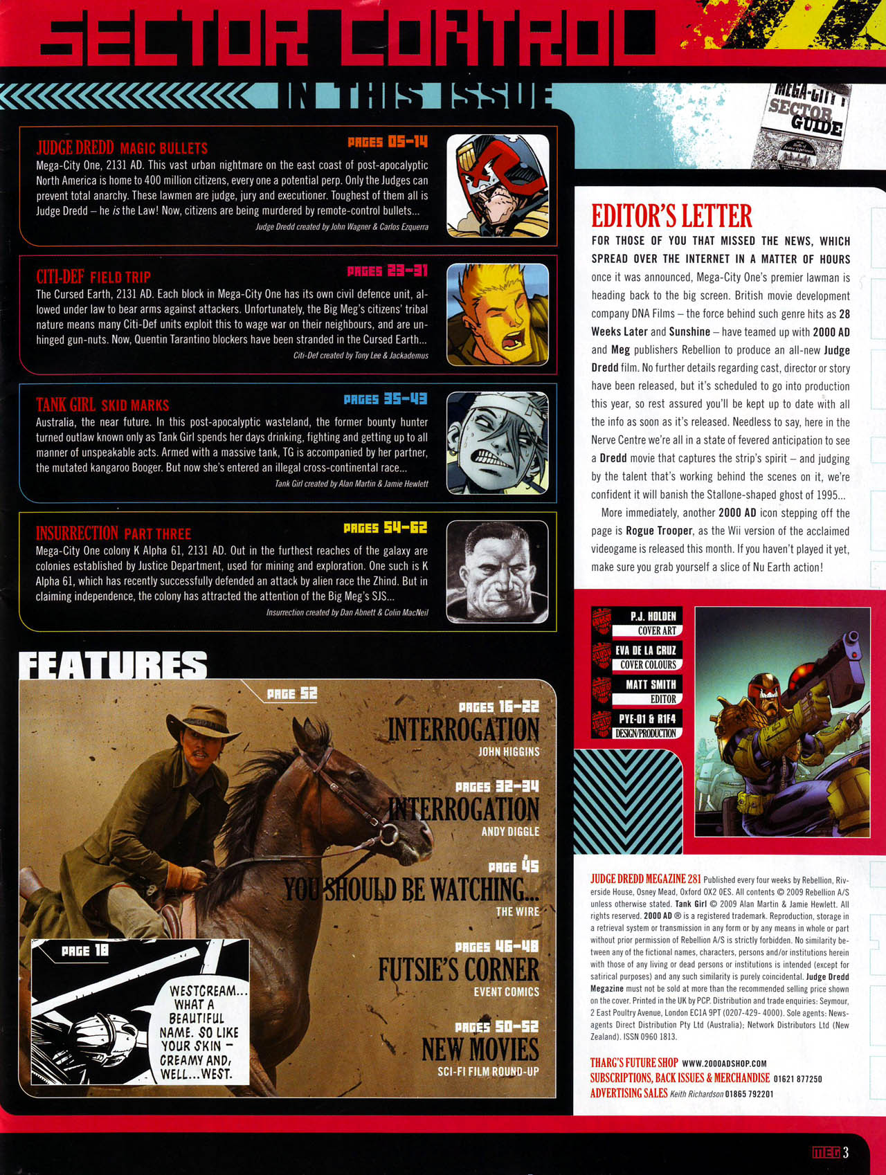 Read online Judge Dredd Megazine (Vol. 5) comic -  Issue #281 - 3