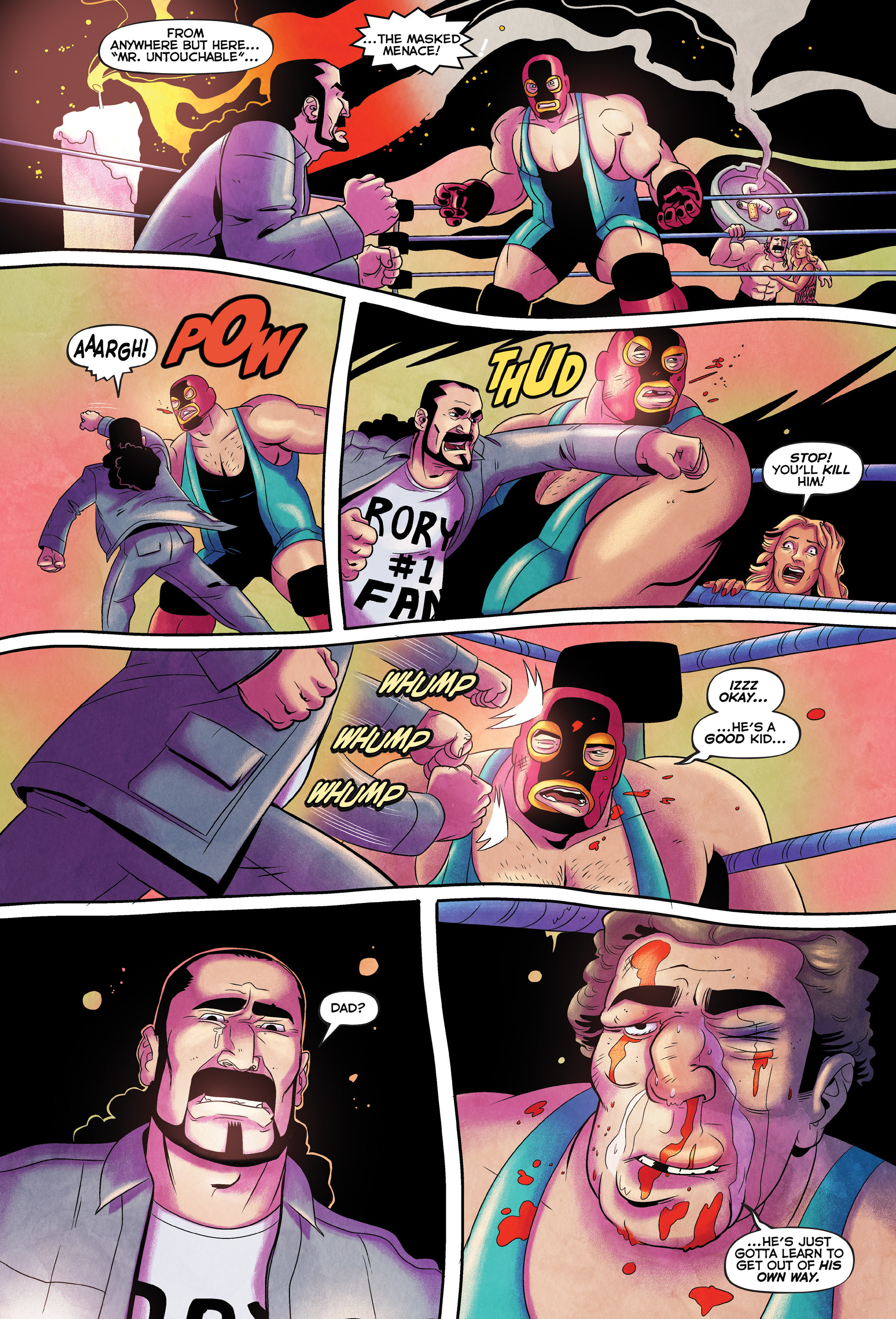 Read online Invasion from Planet Wrestletopia comic -  Issue #5 - 19