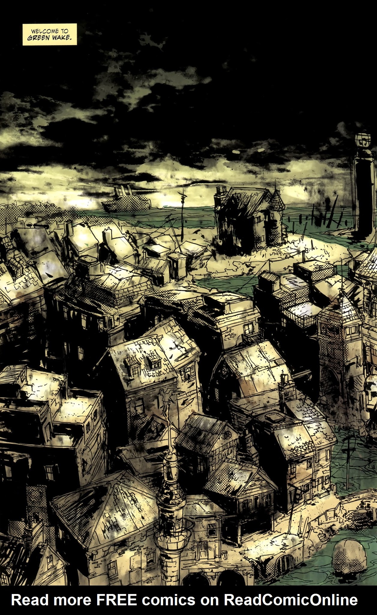 Read online Green Wake comic -  Issue #1 - 12