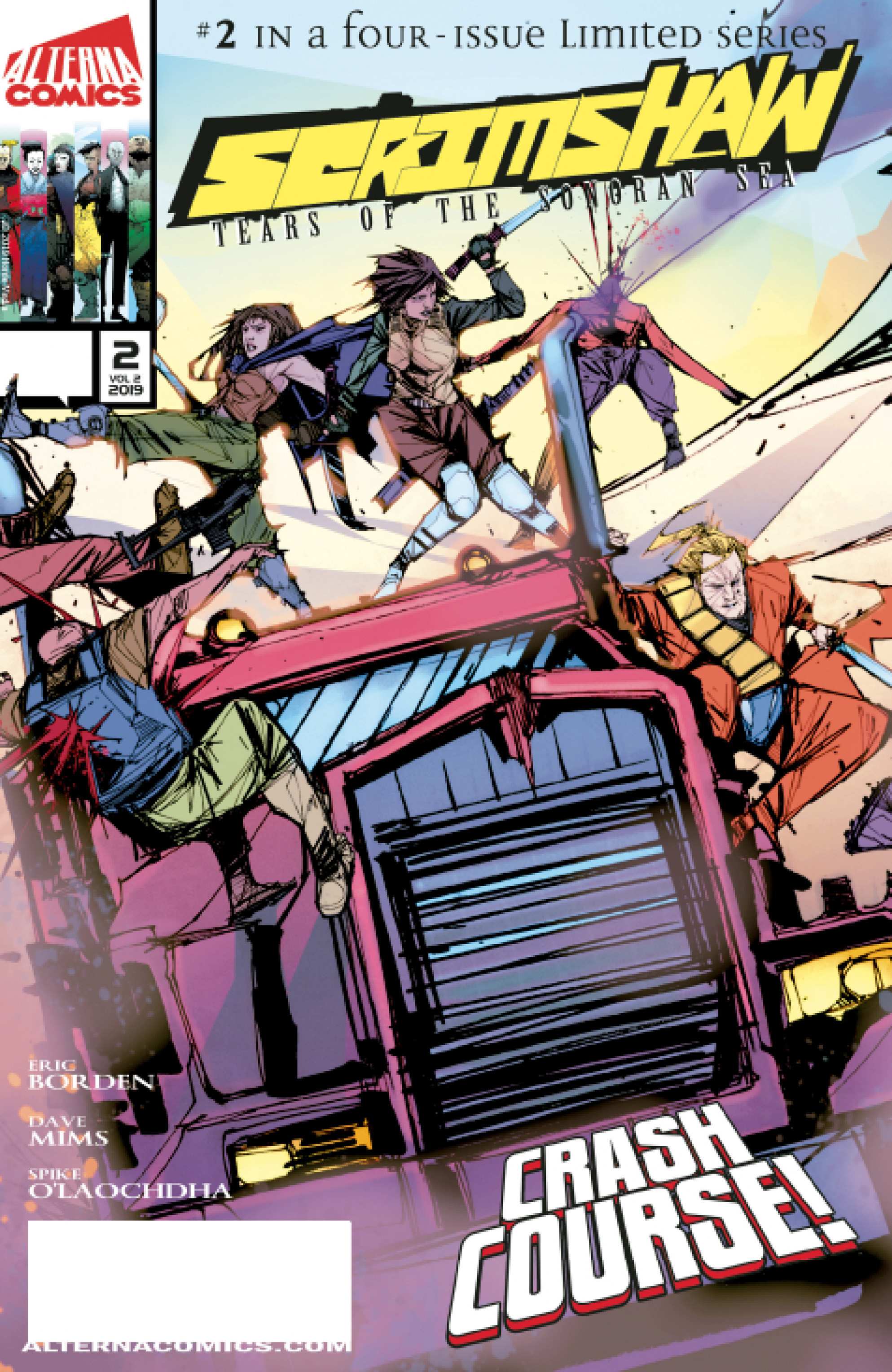 Read online Scrimshaw: Tears of the Sonoran Sea comic -  Issue #2 - 1
