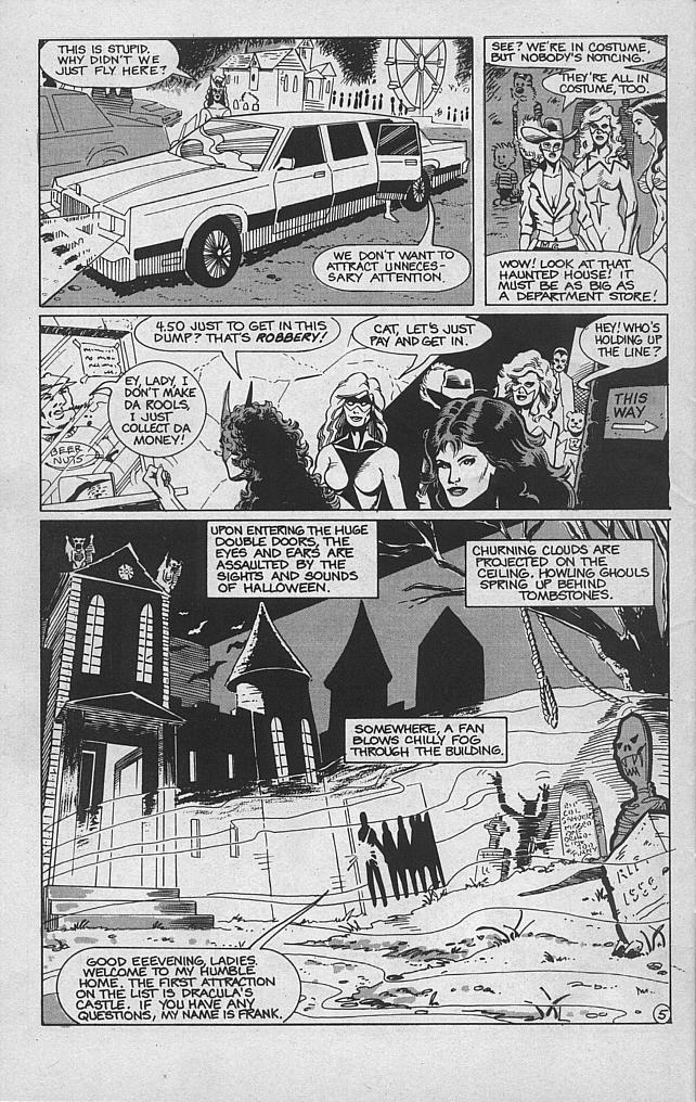 Read online Femforce in the House of Horror comic -  Issue # Full - 8