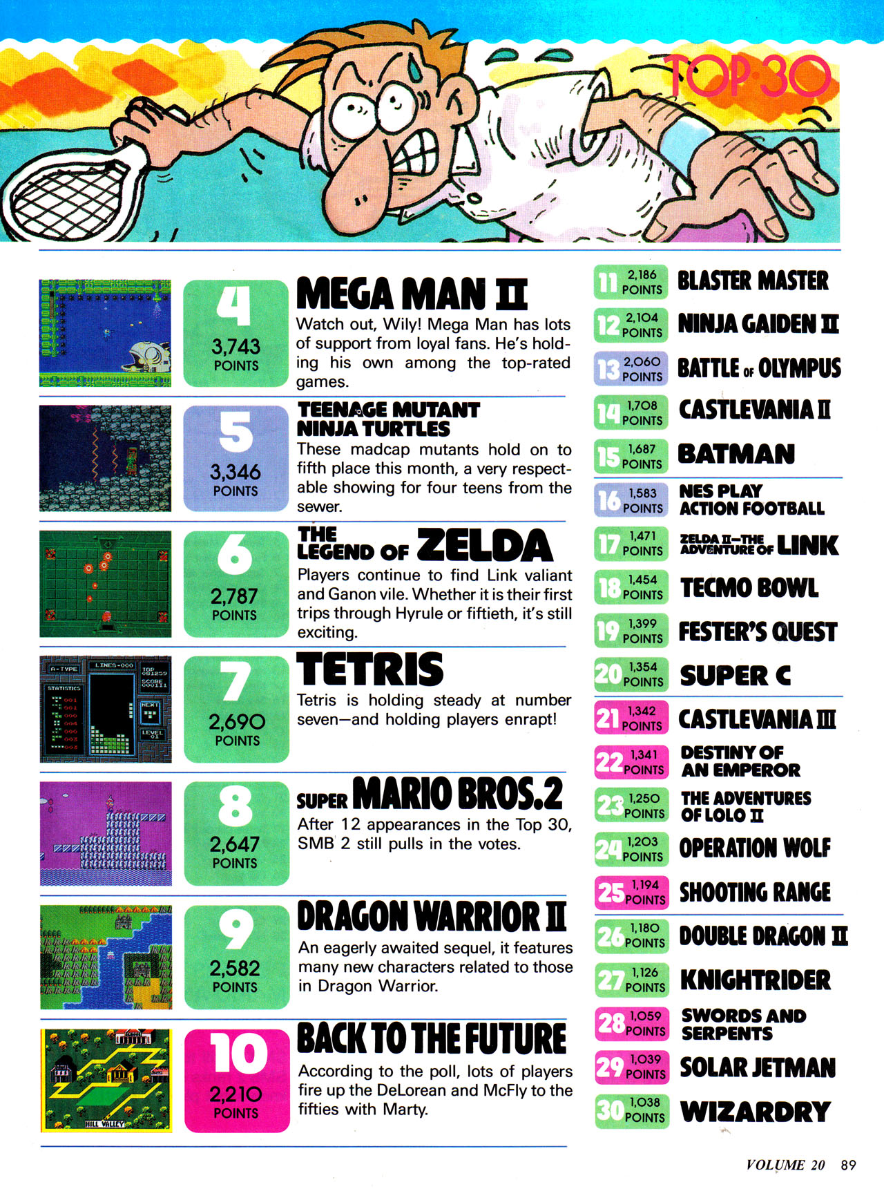 Read online Nintendo Power comic -  Issue #20 - 96