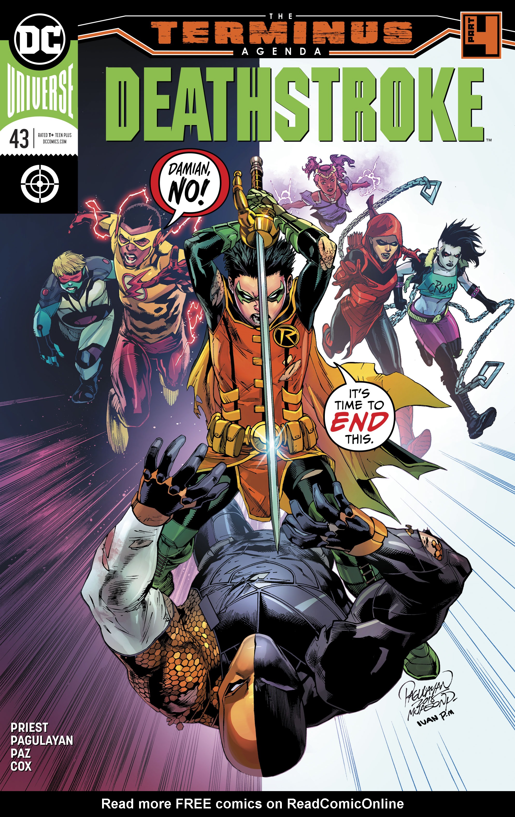 Read online Deathstroke (2016) comic -  Issue #43 - 1