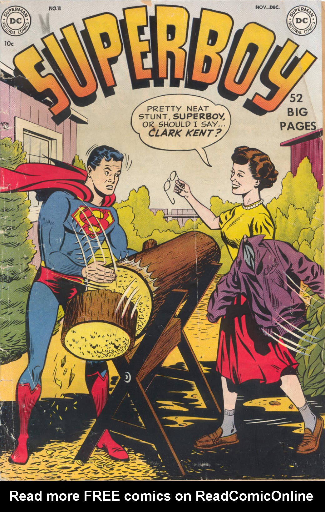 Read online Superboy (1949) comic -  Issue #11 - 1