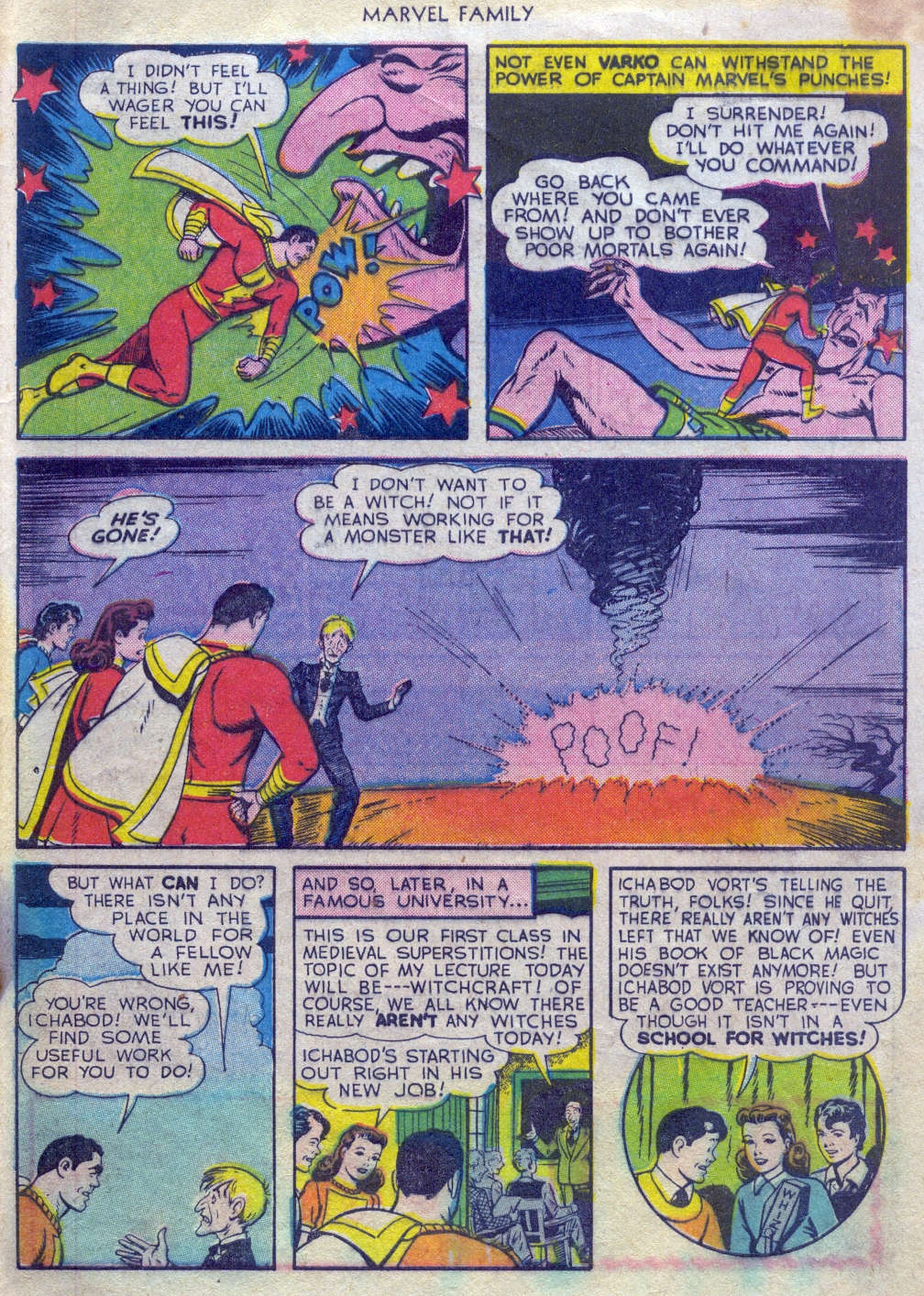 Read online The Marvel Family comic -  Issue #52 - 32