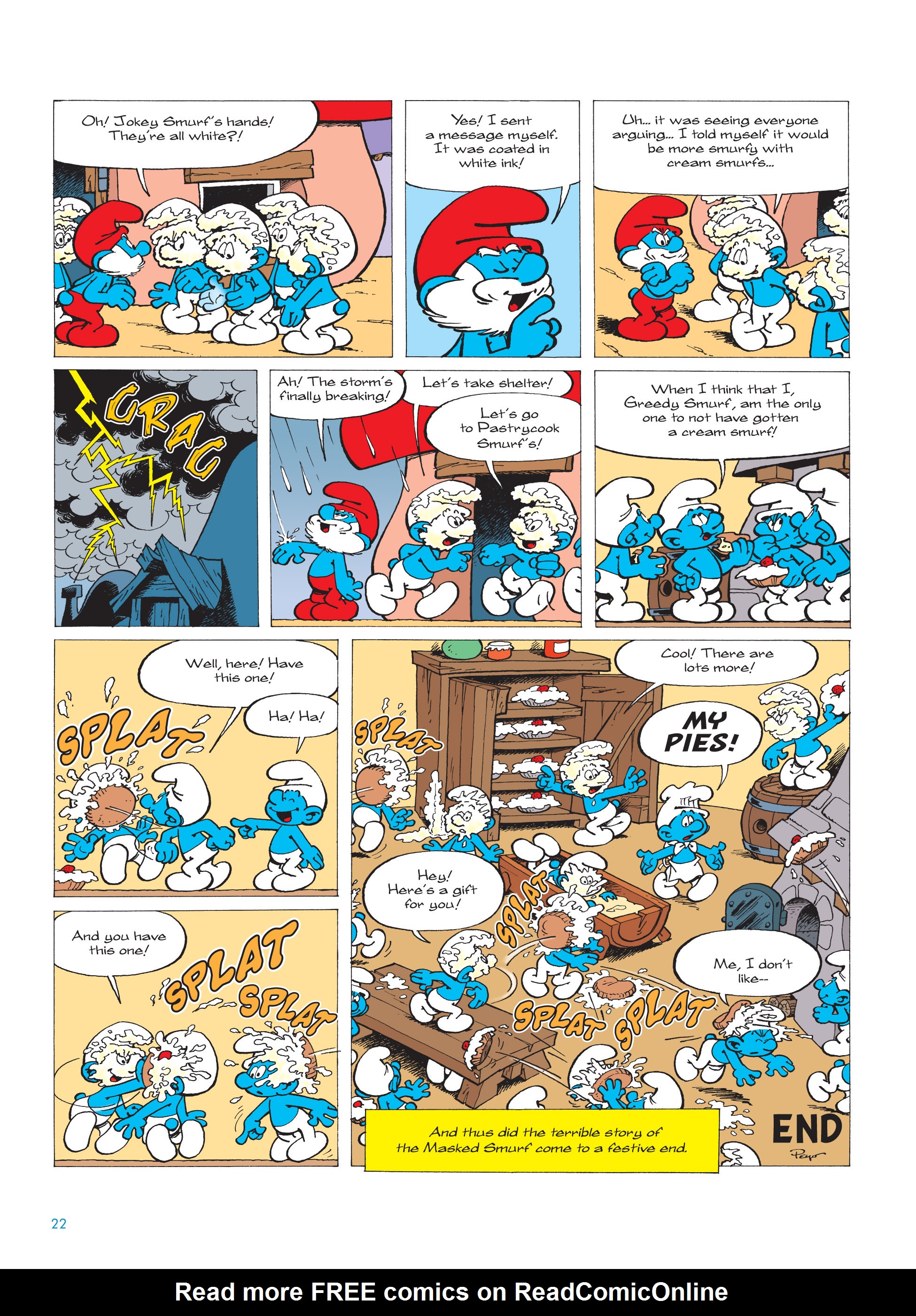 Read online The Smurfs comic -  Issue #16 - 23