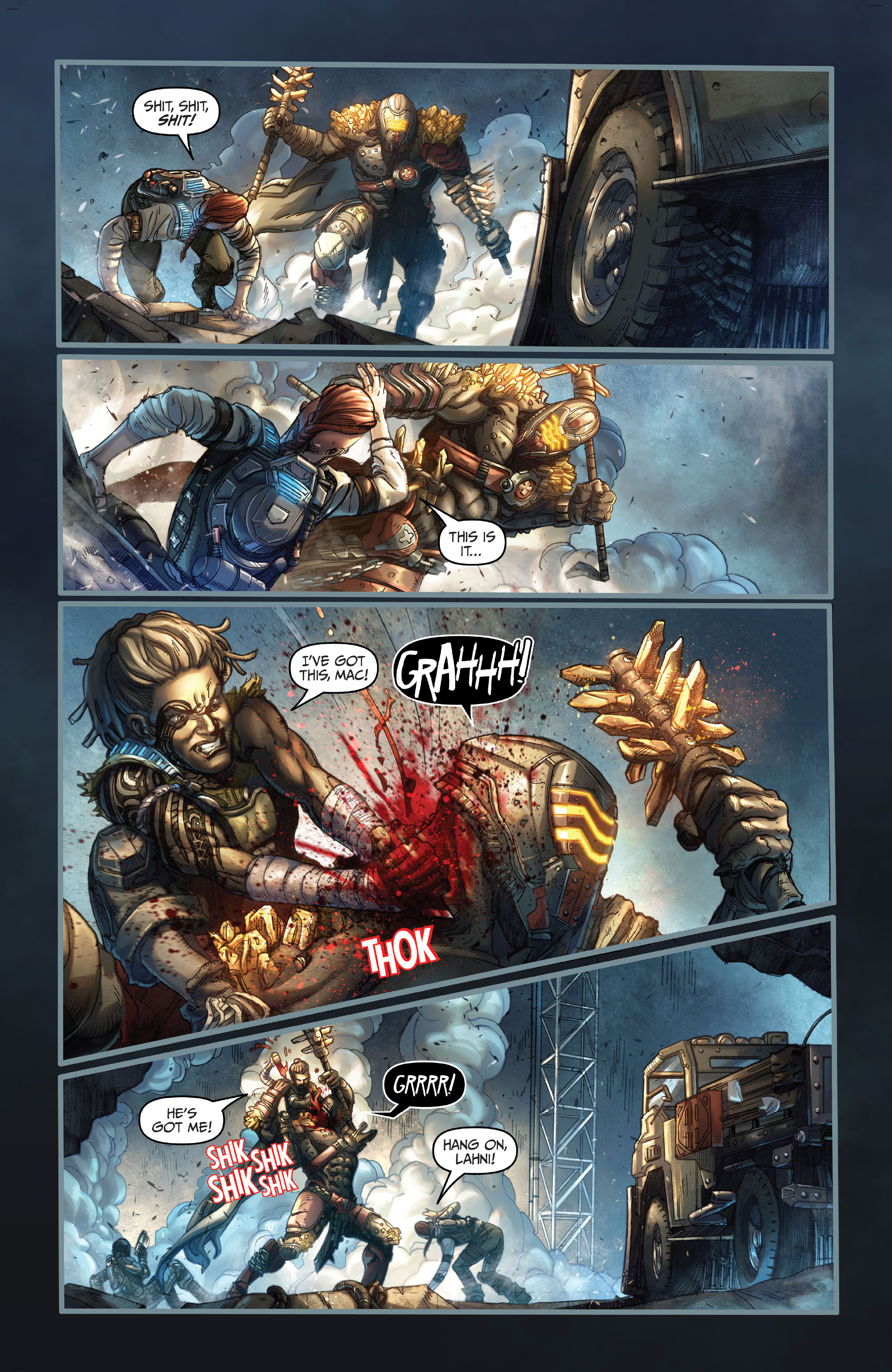 Read online Gears of War: Hivebusters comic -  Issue #5 - 7