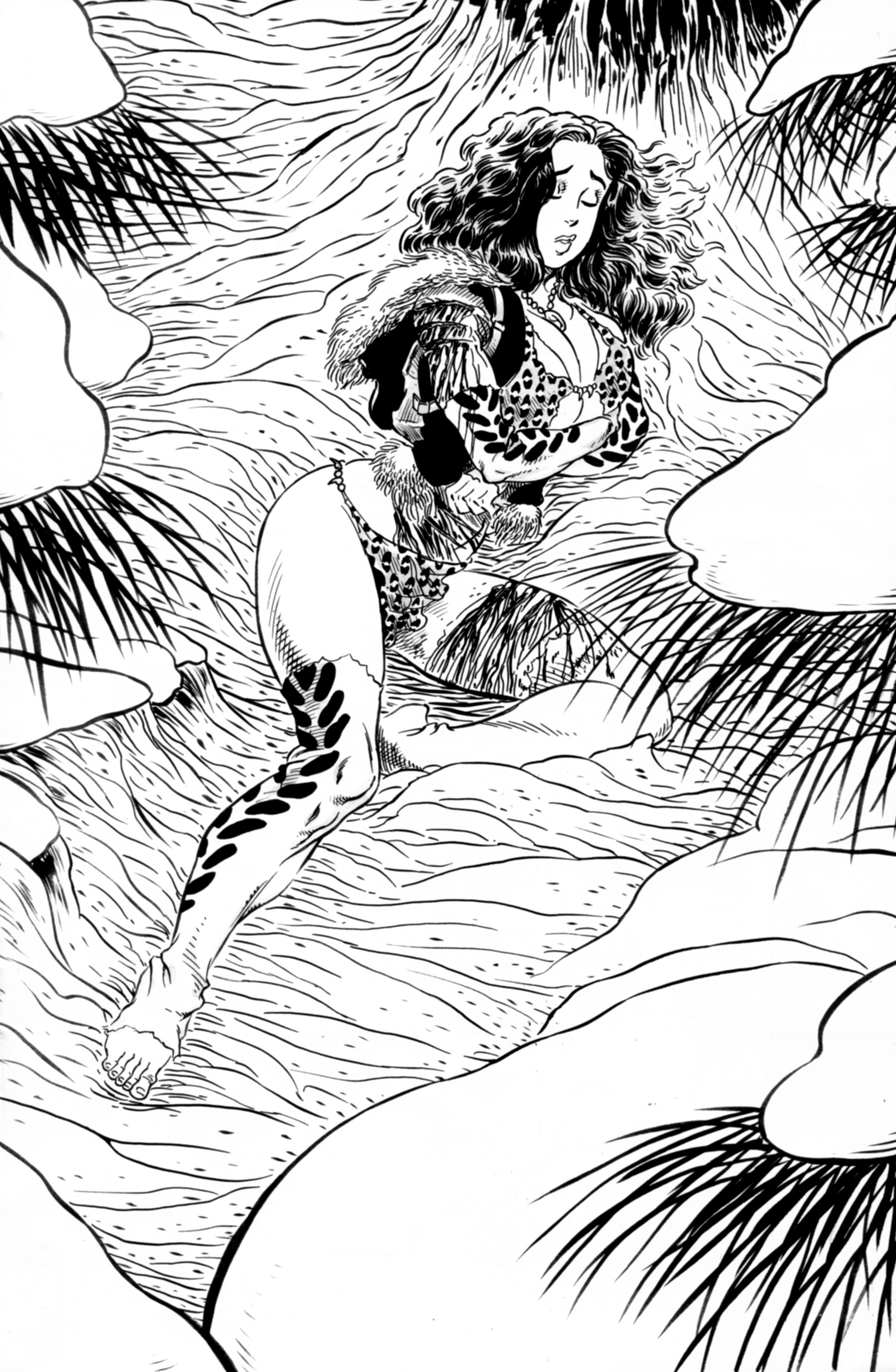 Read online Cavewoman: Snow comic -  Issue #4 - 3