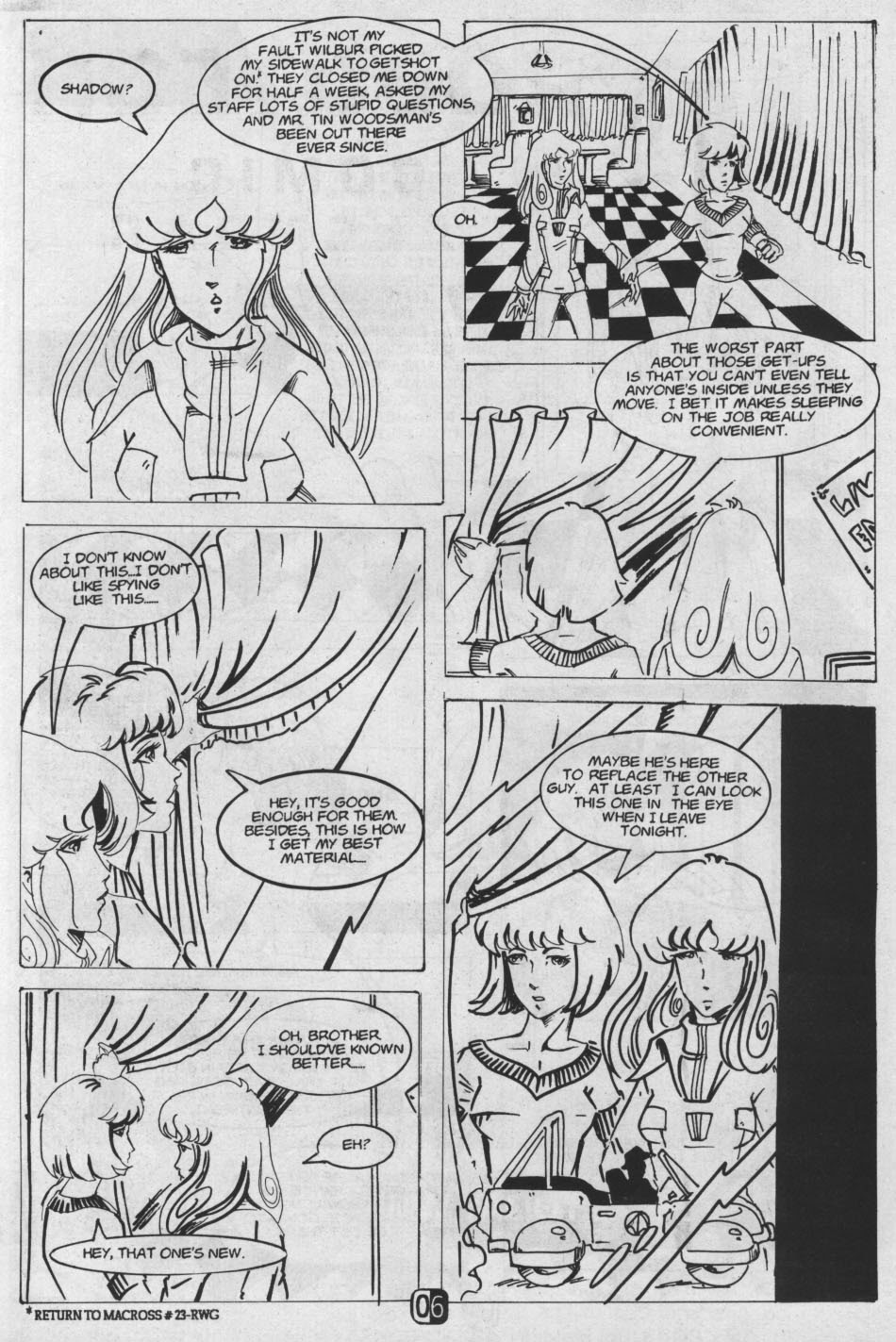 Read online Robotech Academy Blues comic -  Issue #4 - 8