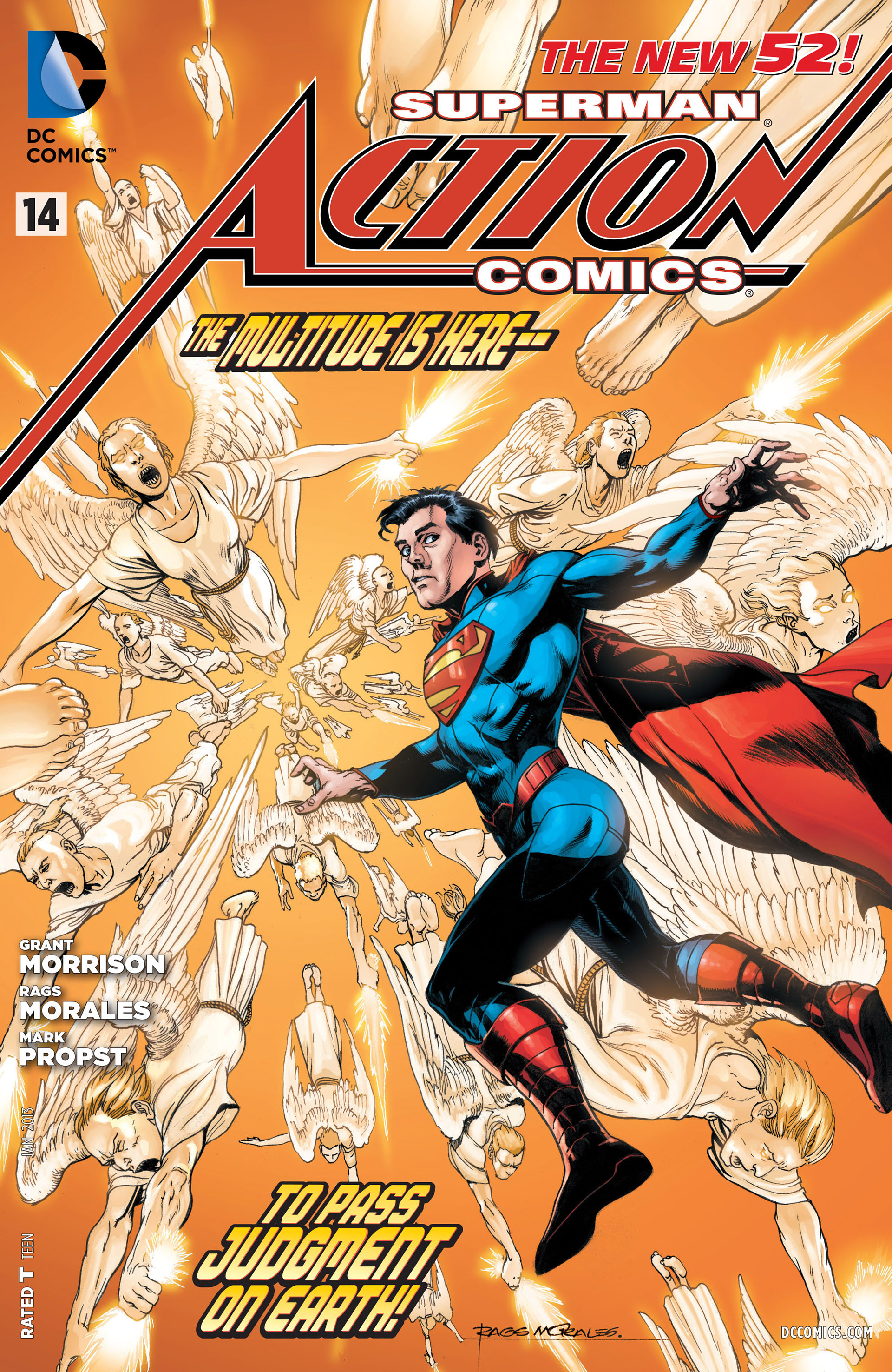 Read online Action Comics (2011) comic -  Issue #14 - 34