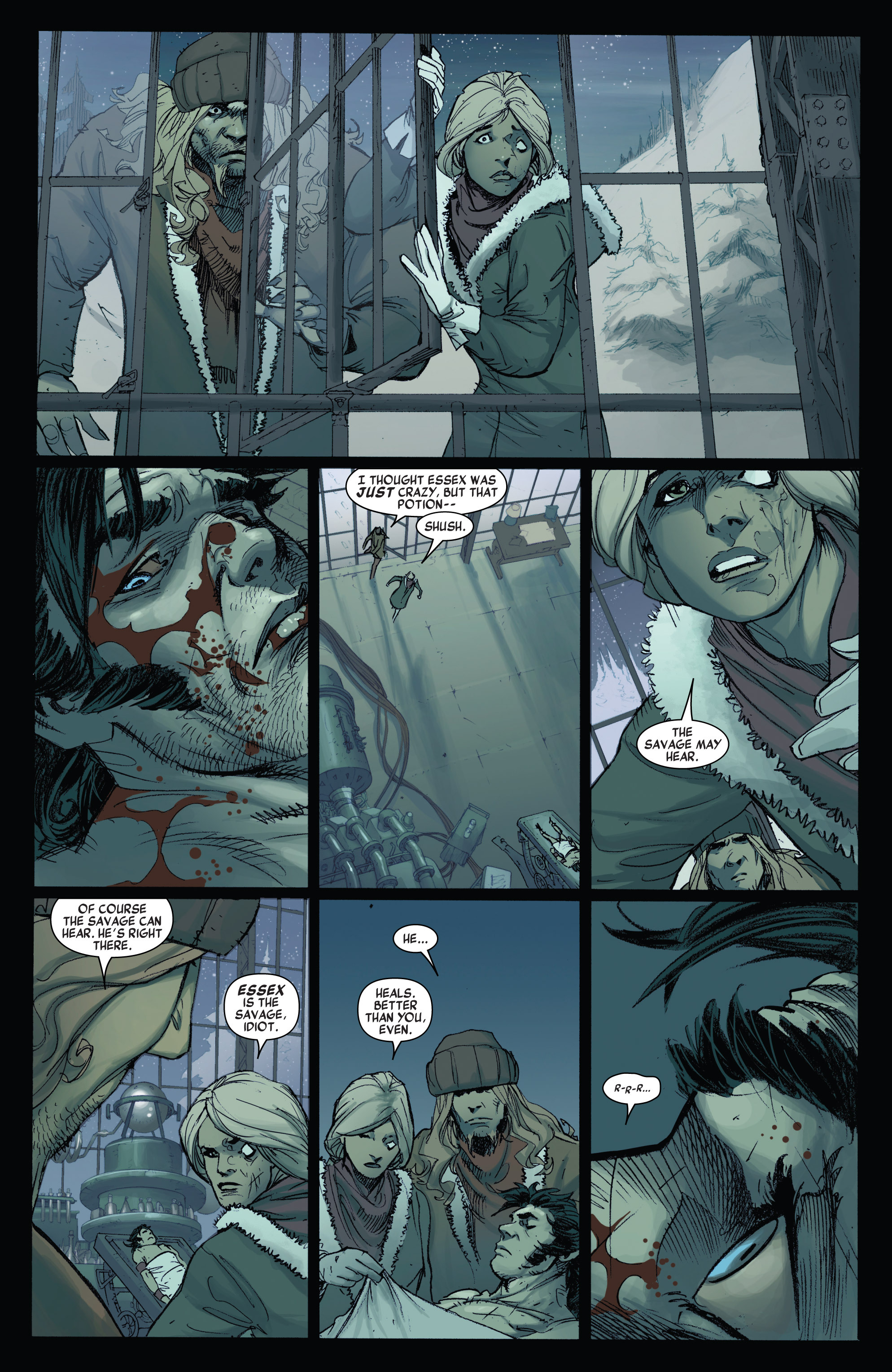 Read online Origin II comic -  Issue #3 - 21