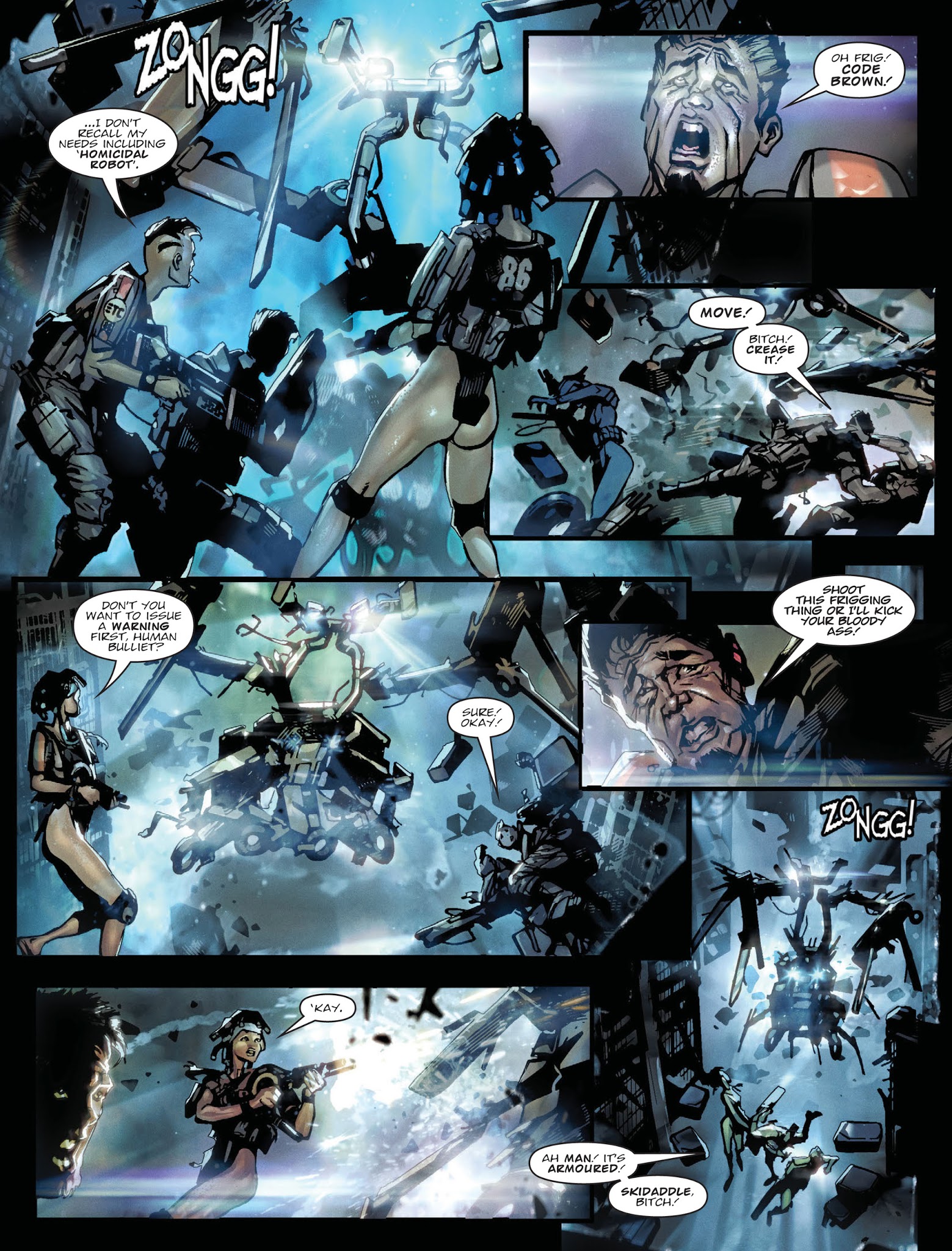 Read online 2000 AD comic -  Issue #2037 - 23