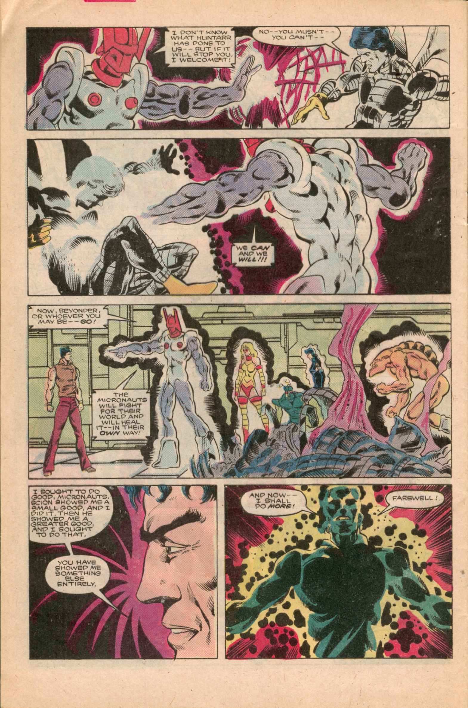 Read online Micronauts: The New Voyages comic -  Issue #16 - 23