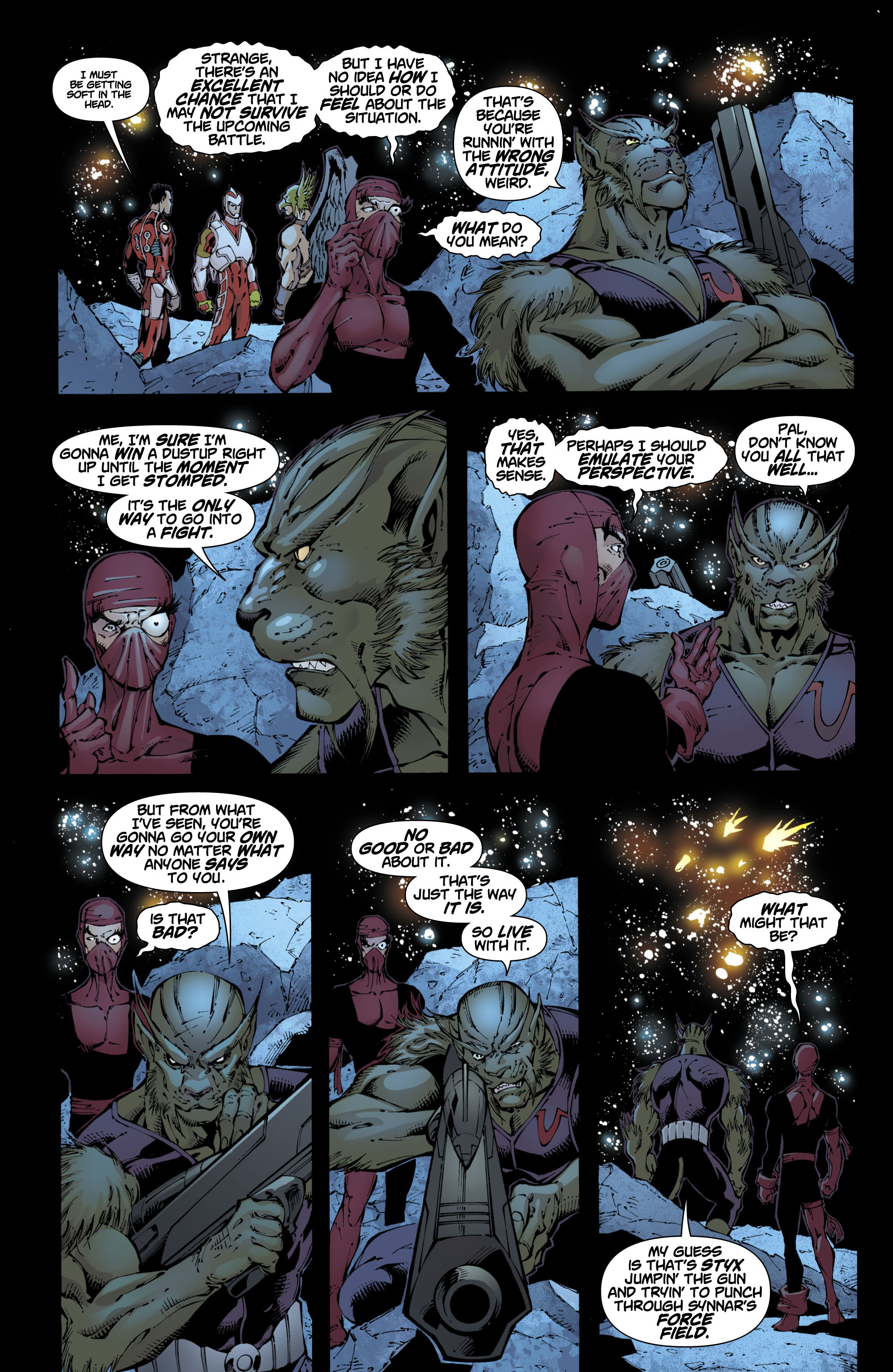 Read online Rann/Thanagar Holy War comic -  Issue #7 - 23