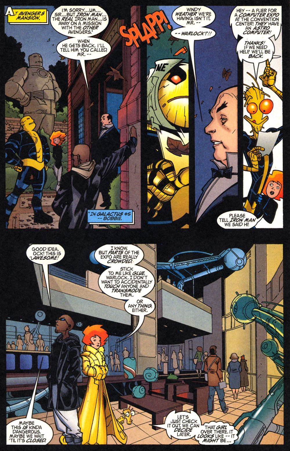 Read online Warlock (1999) comic -  Issue #5 - 11
