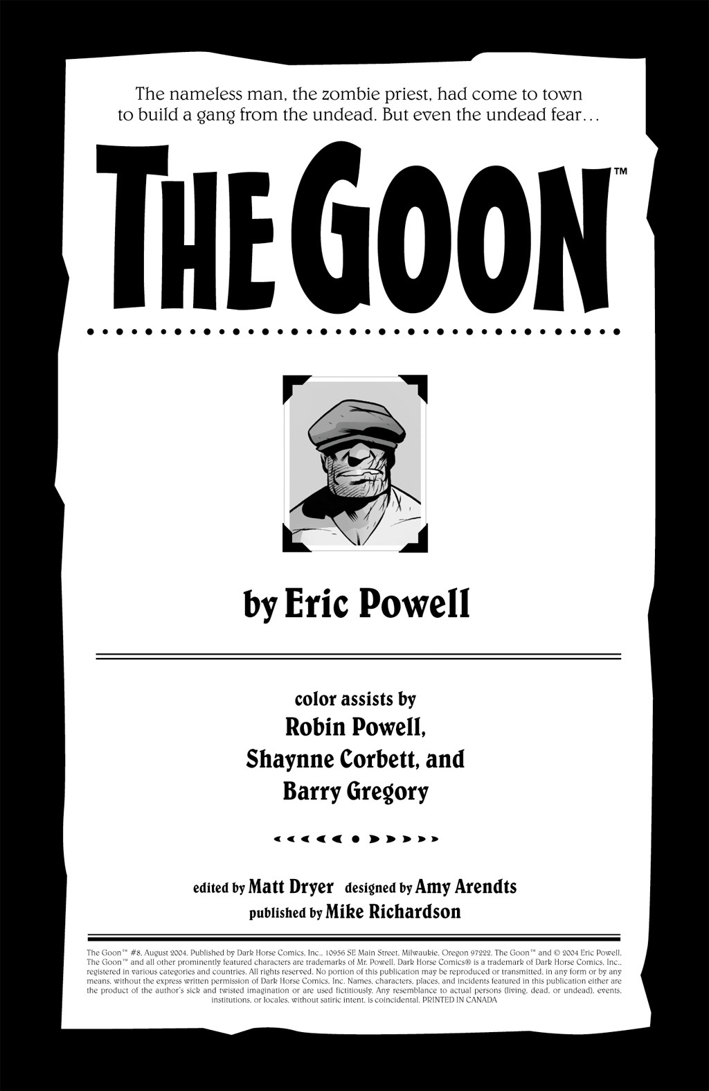 Read online The Goon (2003) comic -  Issue #8 - 2