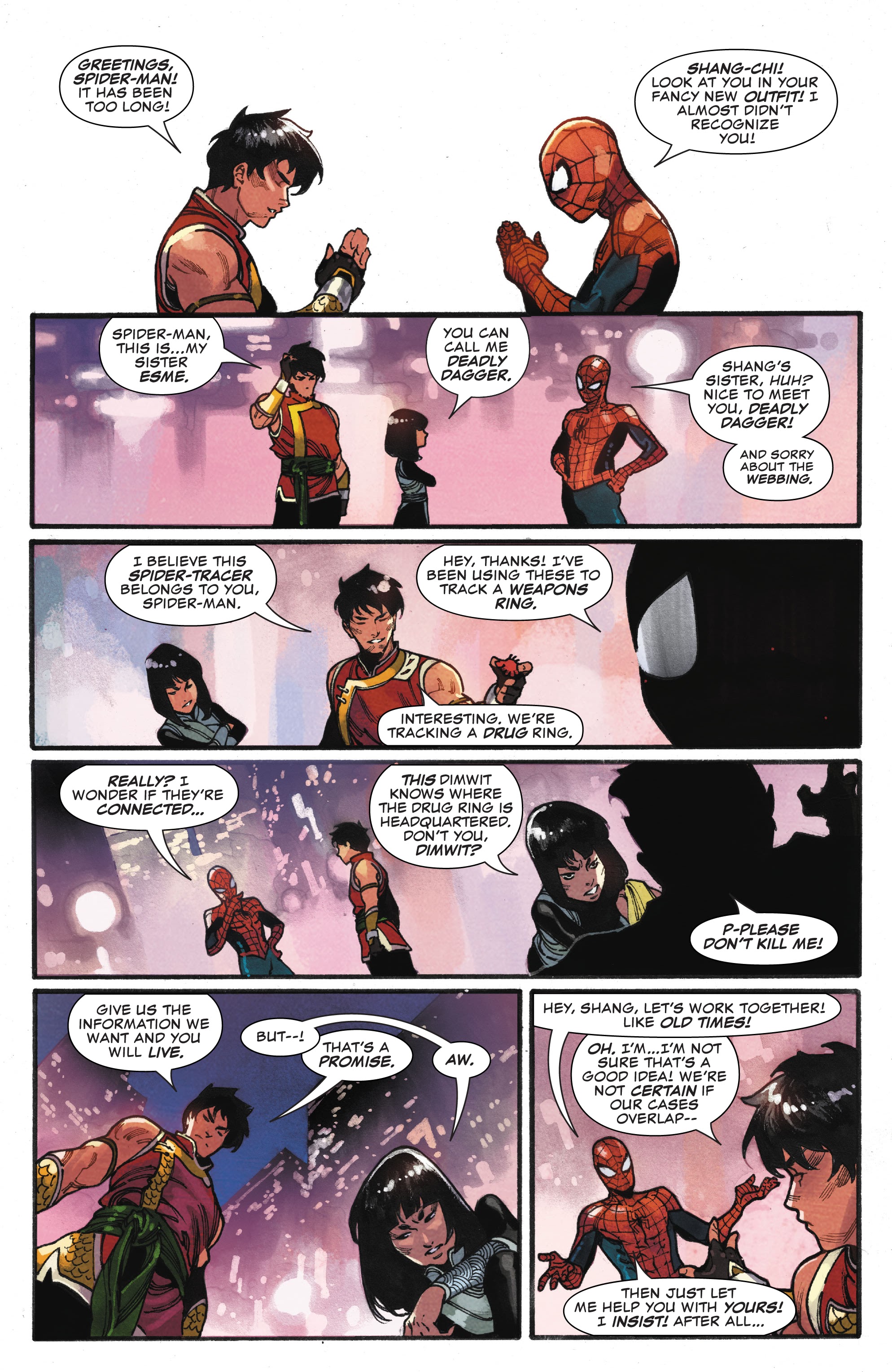 Read online Shang-Chi (2021) comic -  Issue #1 - 9