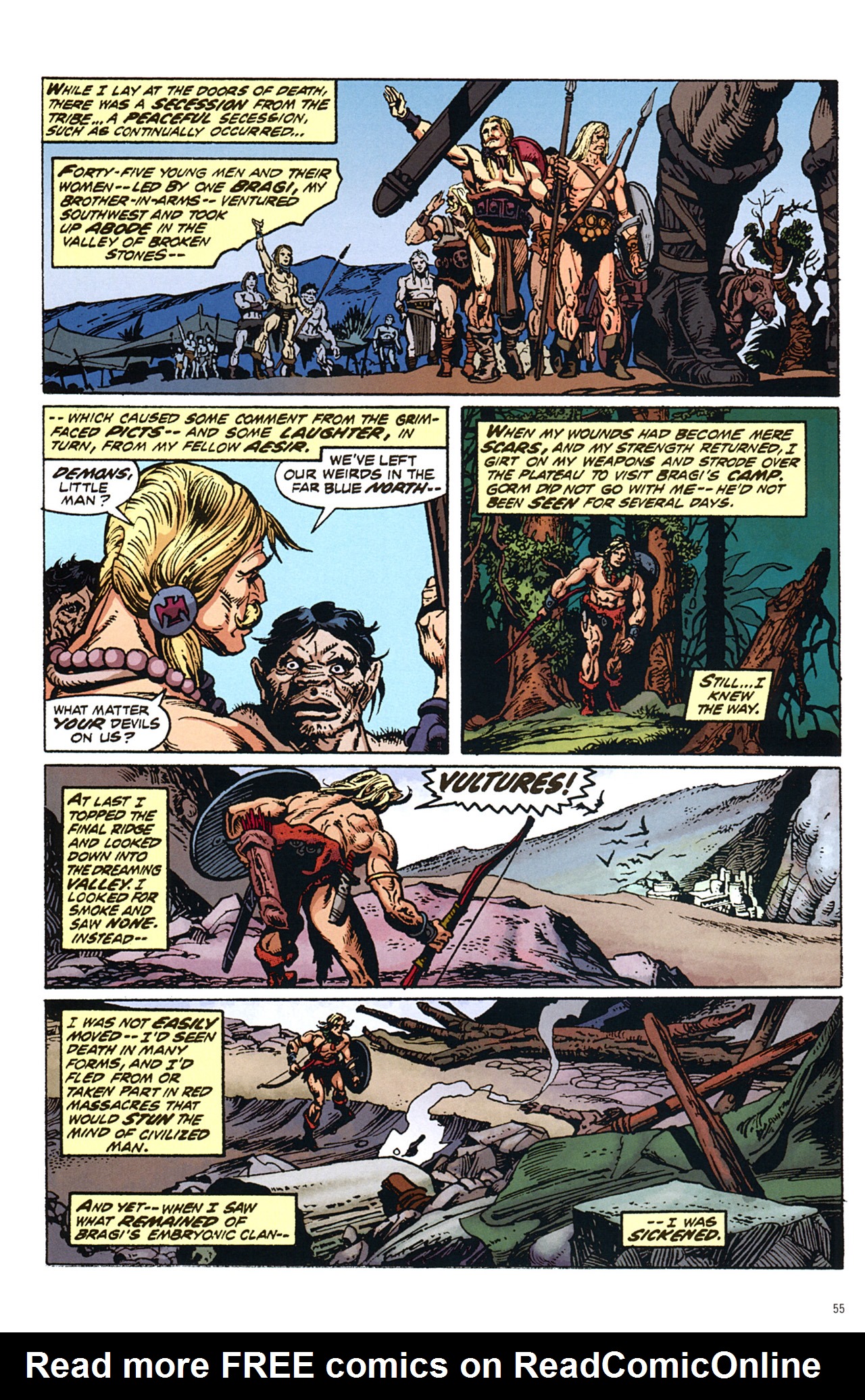 Read online Robert E. Howard's Savage Sword comic -  Issue #2 - 54