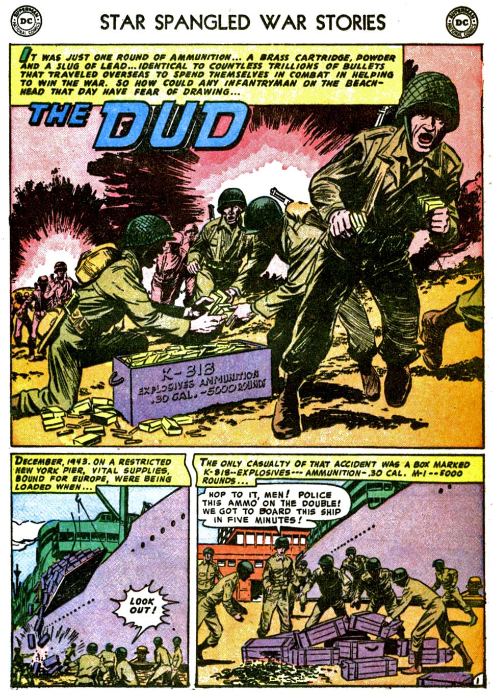 Read online Star Spangled War Stories (1952) comic -  Issue #7 - 21