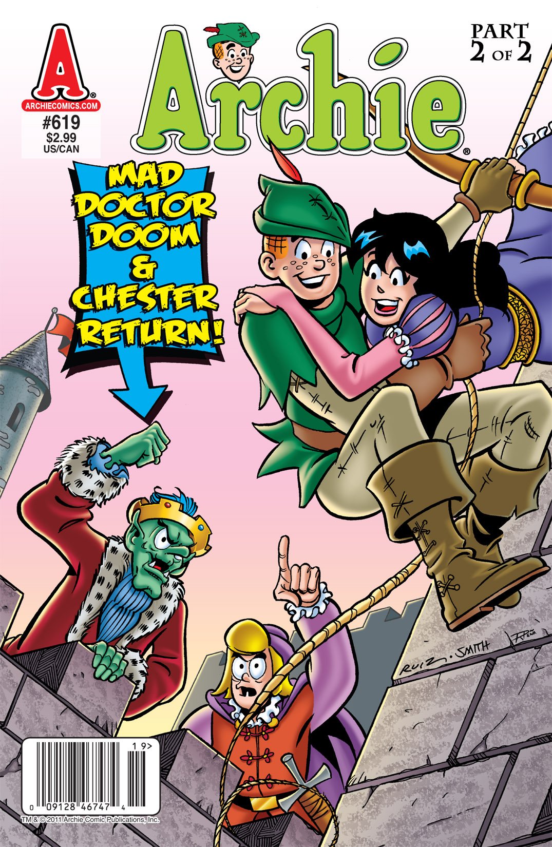 Read online Archie (1960) comic -  Issue #619 - 1