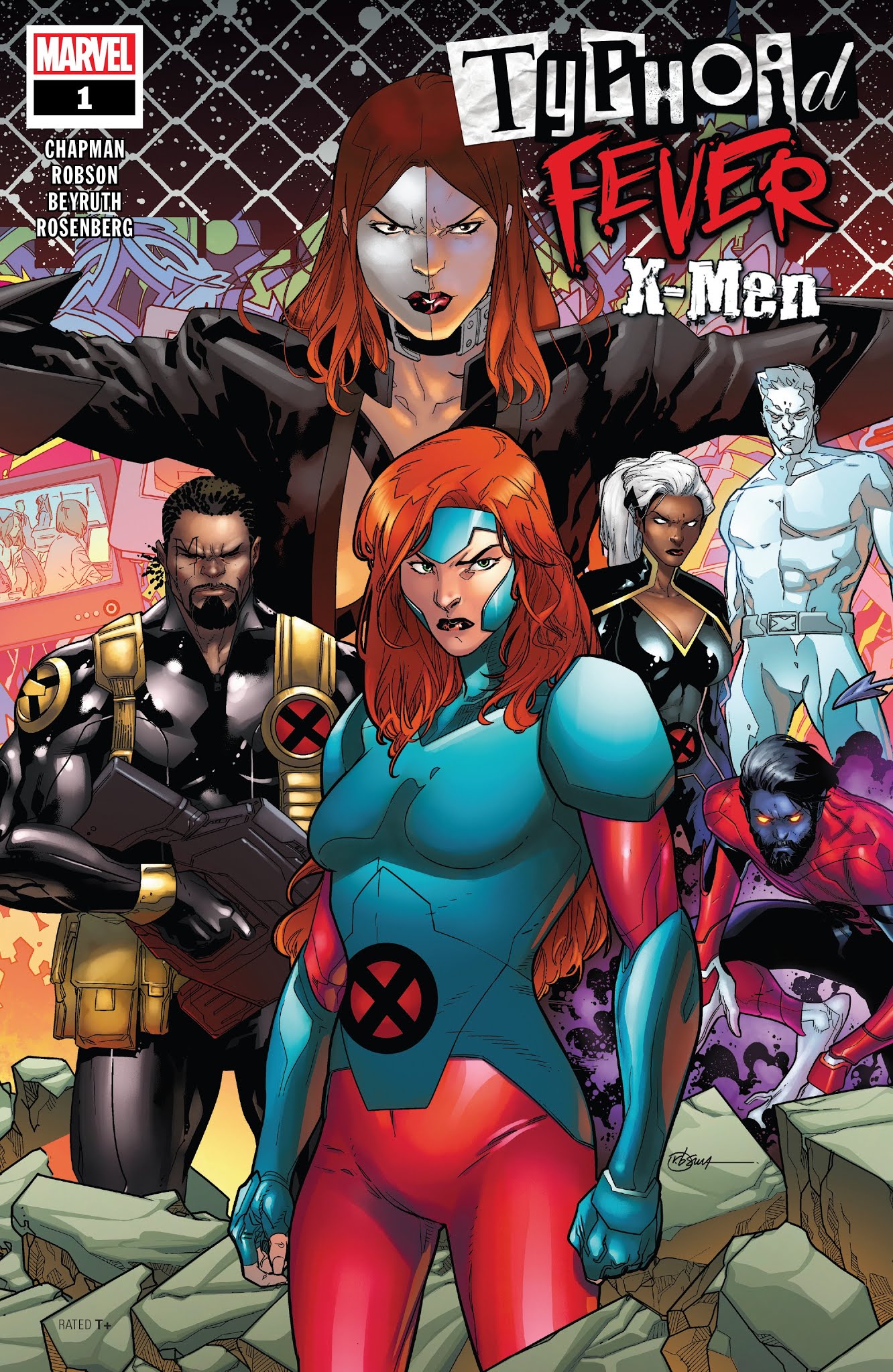 Read online Typhoid Fever: X-Men comic -  Issue # Full - 1