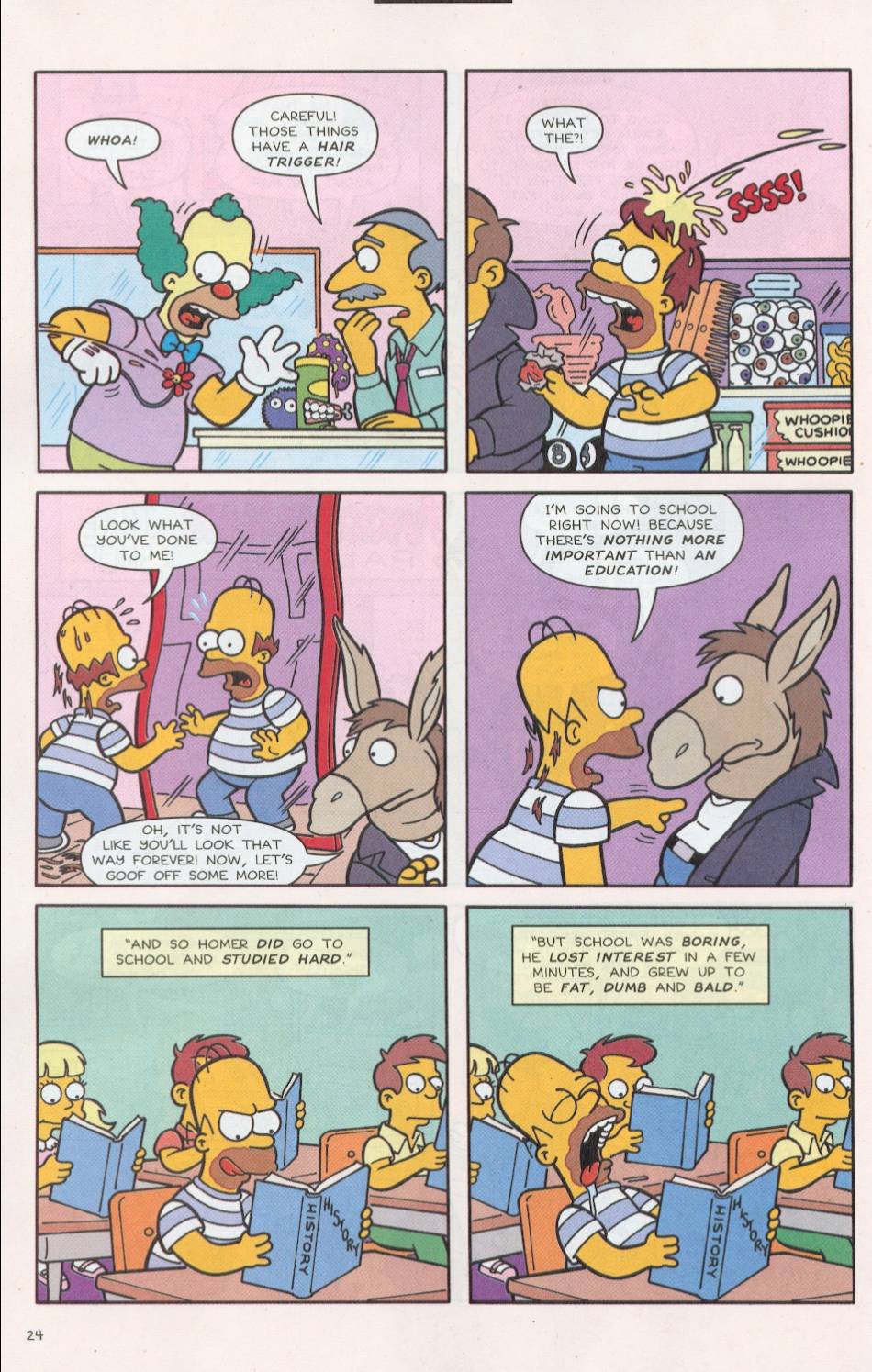 Read online Simpsons Comics comic -  Issue #75 - 25