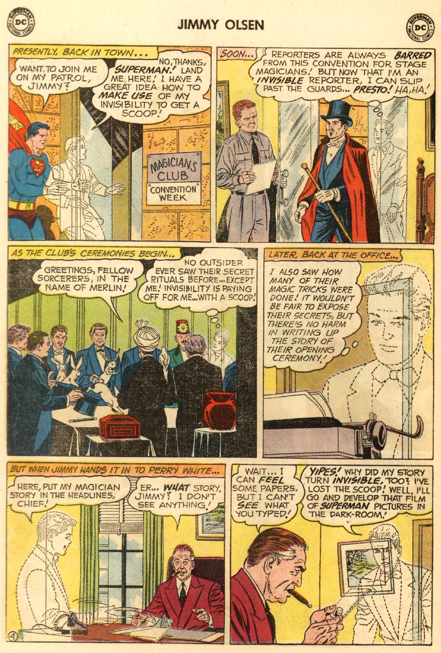 Read online Superman's Pal Jimmy Olsen comic -  Issue #40 - 6