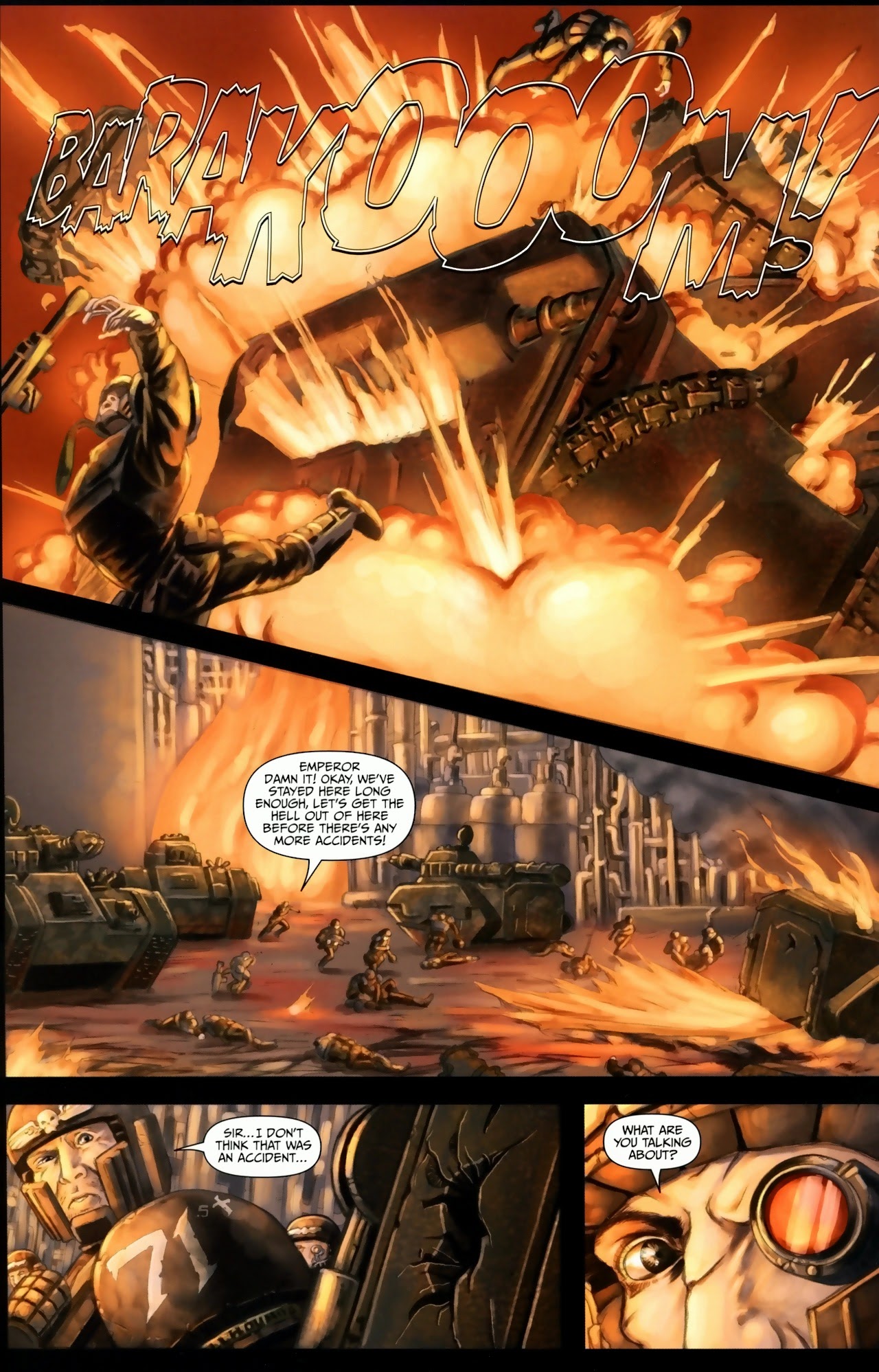 Read online Warhammer 40,000: Fire & Honour comic -  Issue #3 - 22