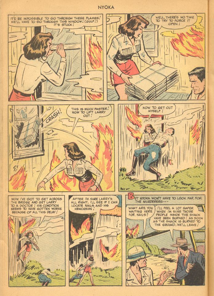 Read online Nyoka the Jungle Girl (1945) comic -  Issue #37 - 22